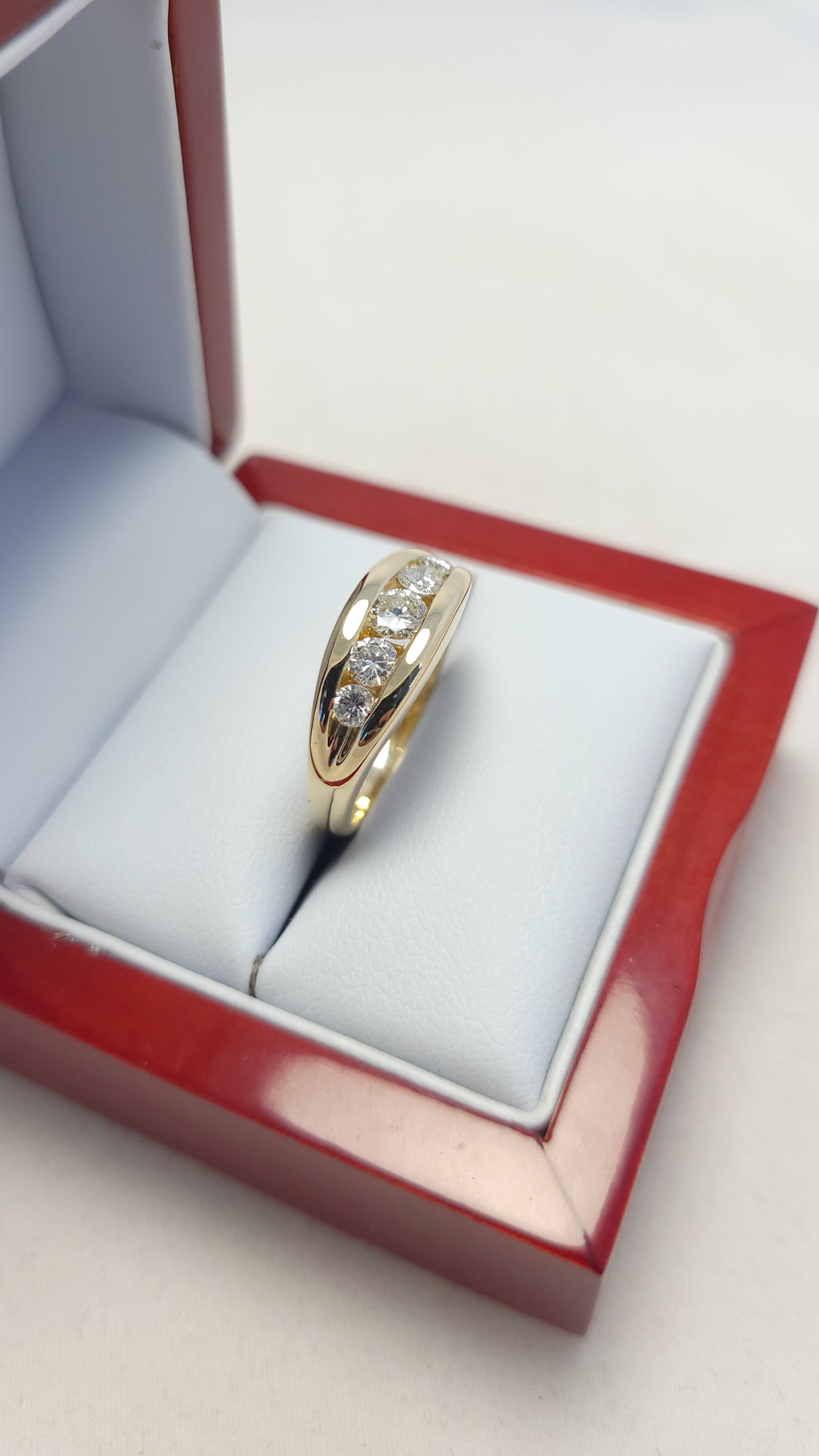 14K YG Men's Diamond Ring