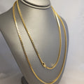 Cadena 14K YG Box Link