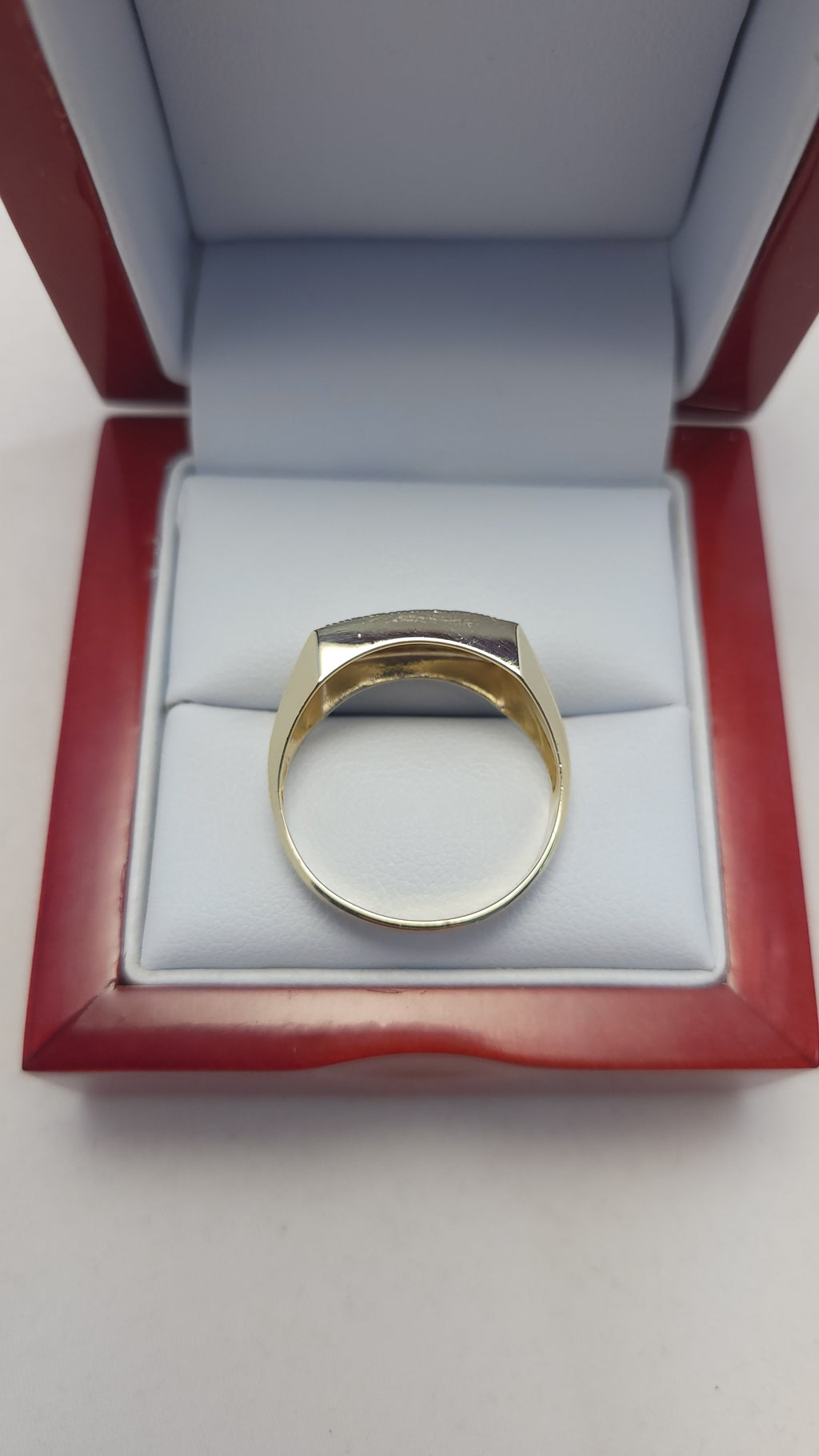 10K YG Men's Diamond Ring