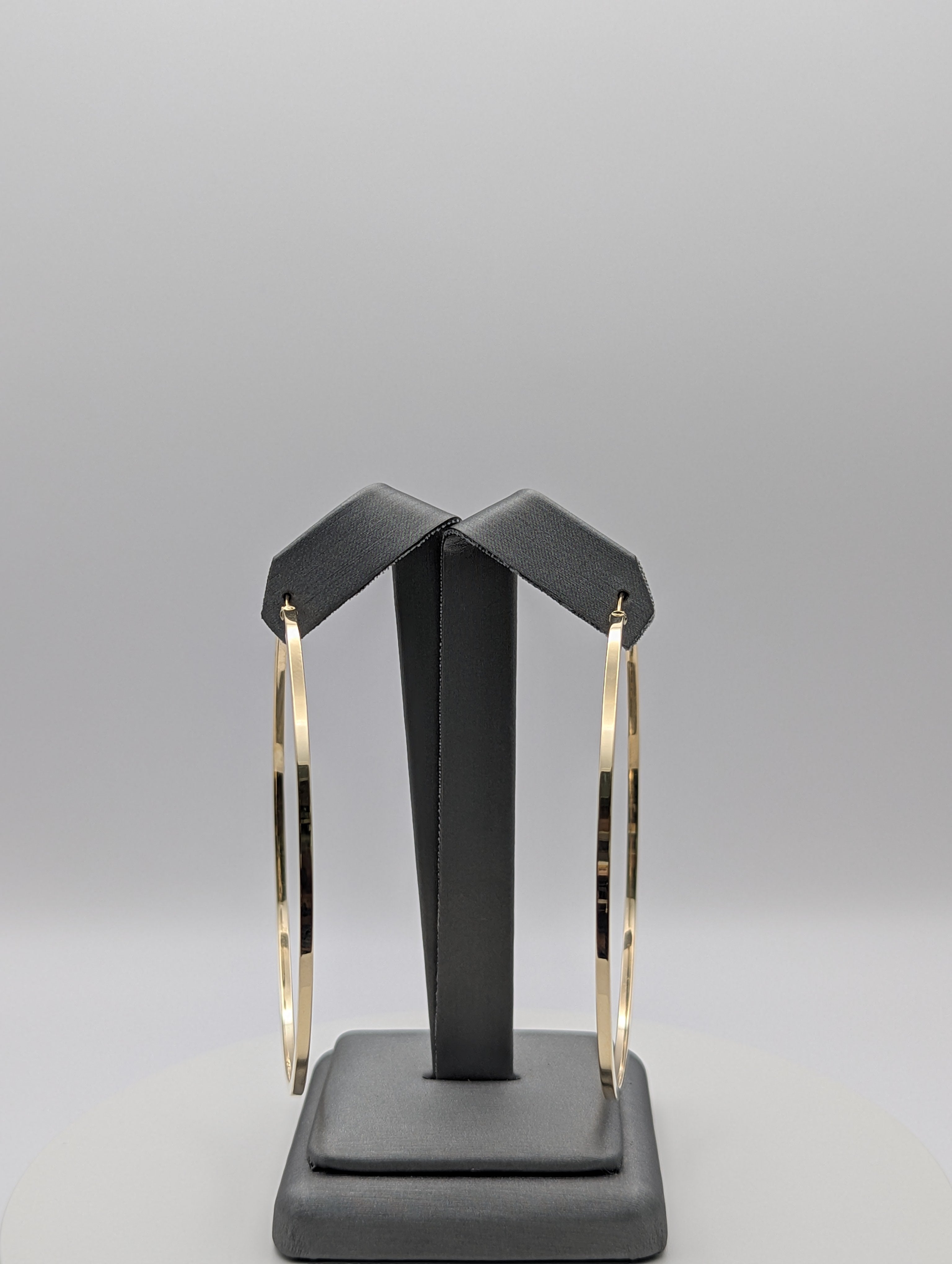 14K YG Hoops