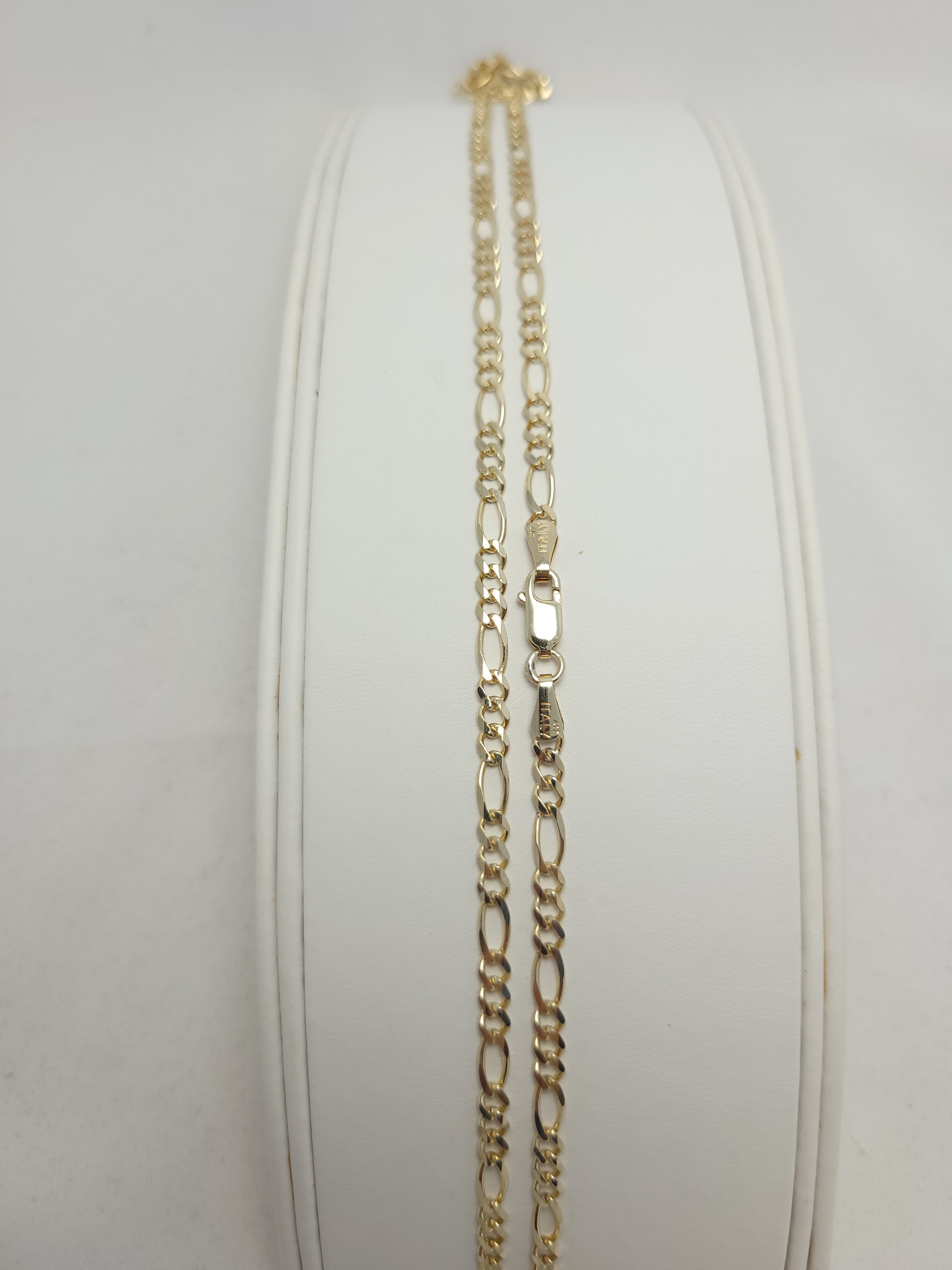 10K YG Figaro Chain
