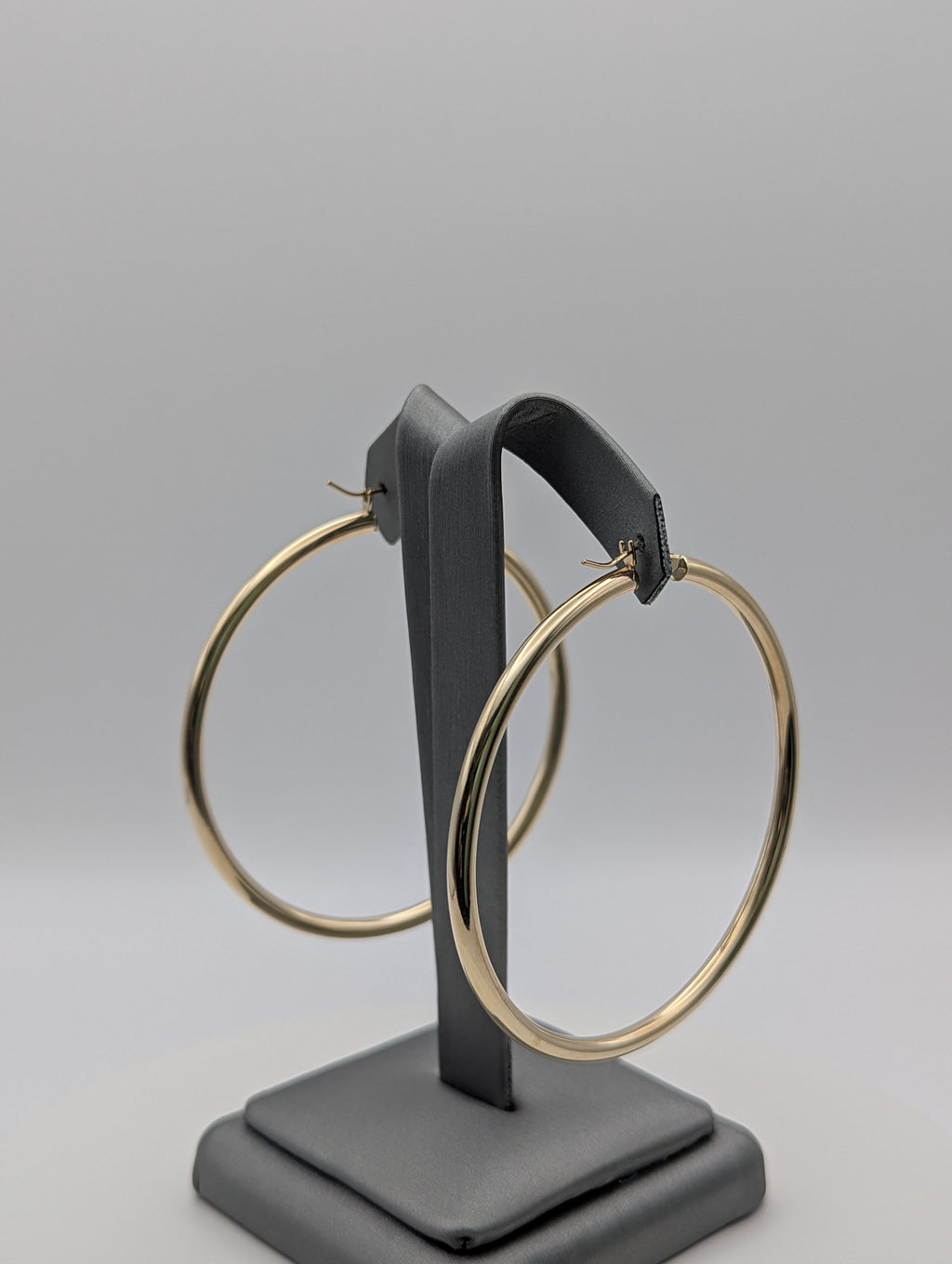 14K YG Hoop Earrings