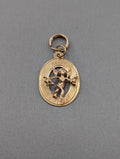 Colgante Cupido Feliz Cumpleaños en Oro Amarillo de 14K