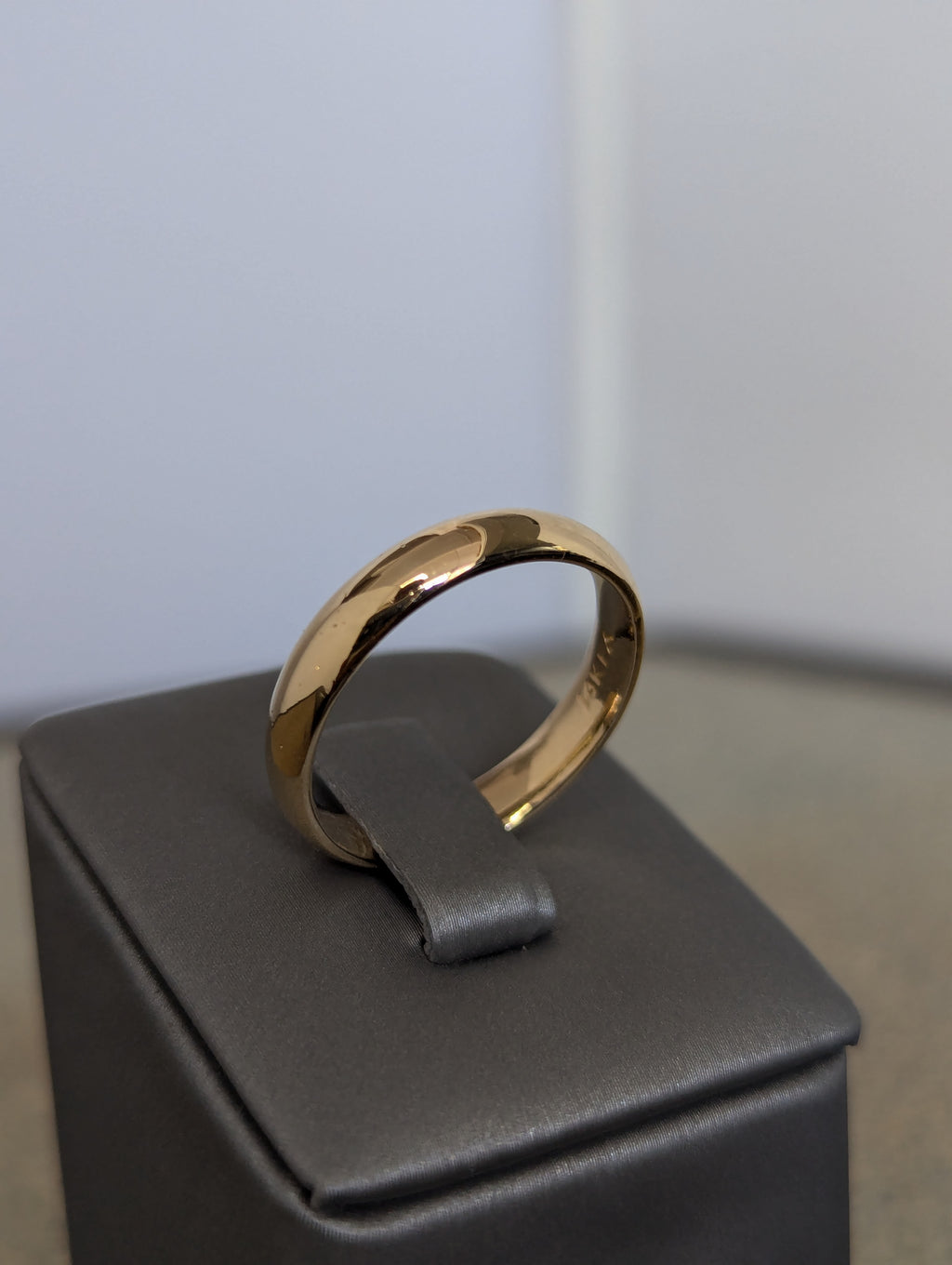 Anillo de boda de oro de 14 quilates