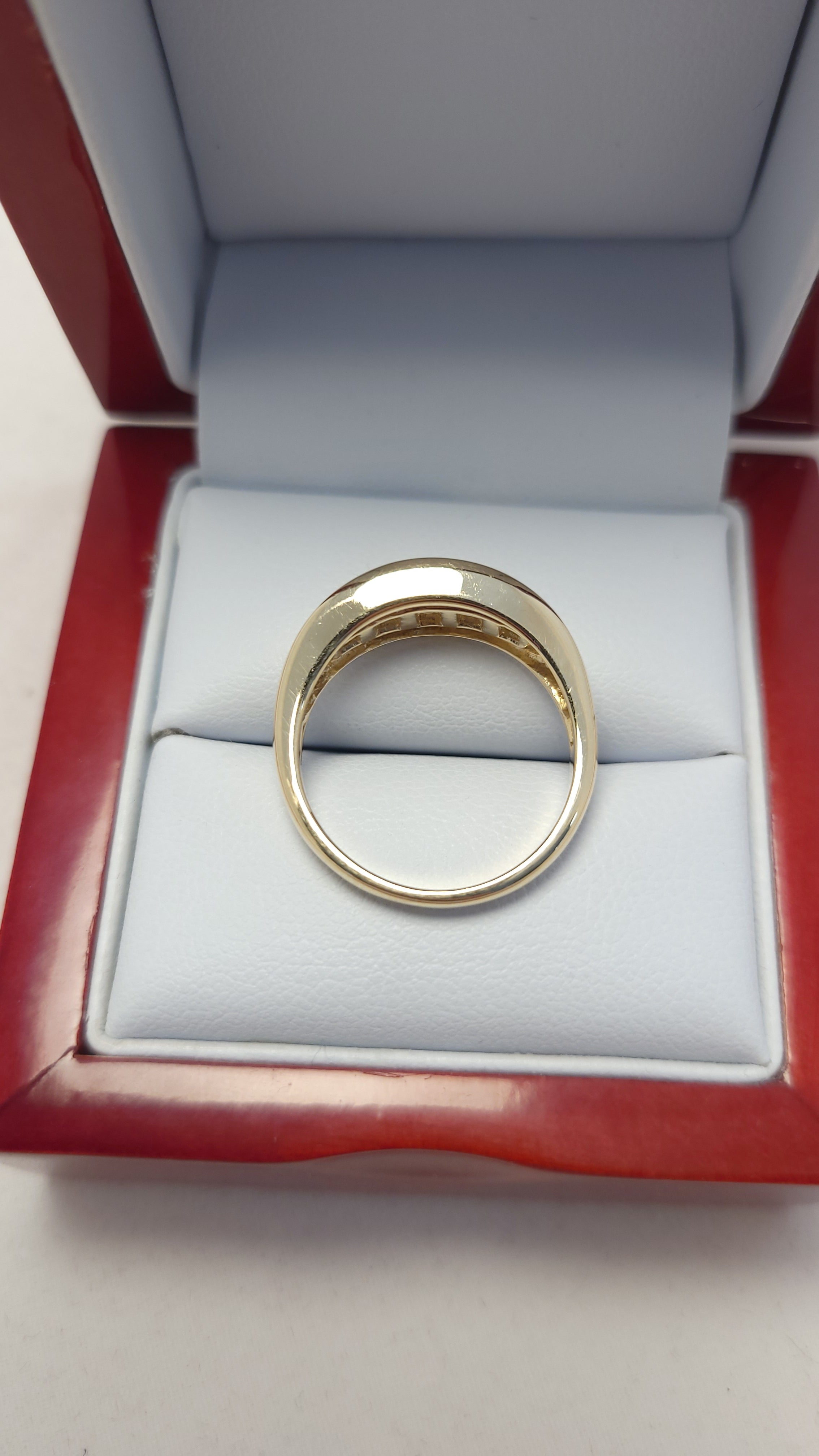 14K YG Men's Diamond Ring