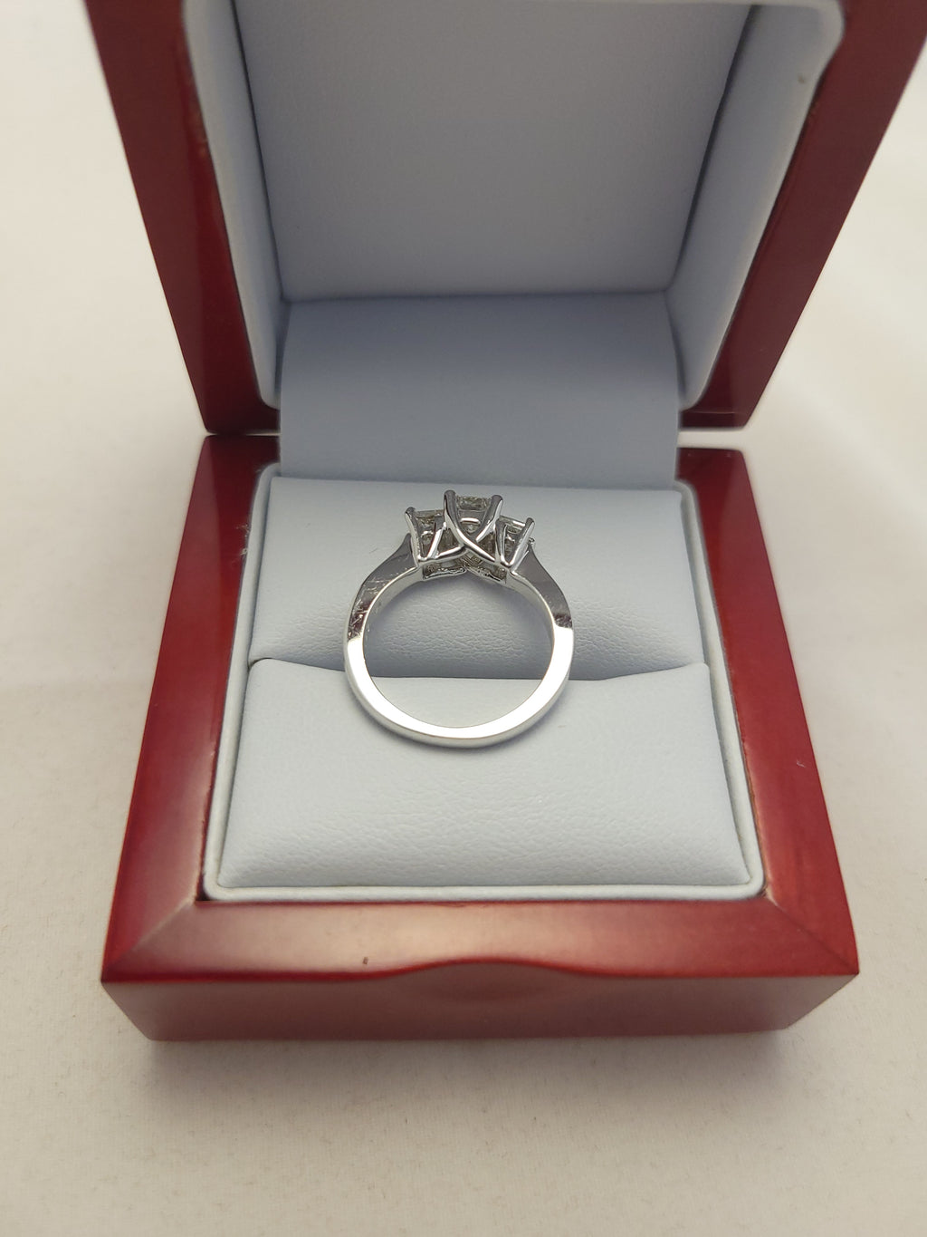 14K WG Princess Cut Diamond Ring