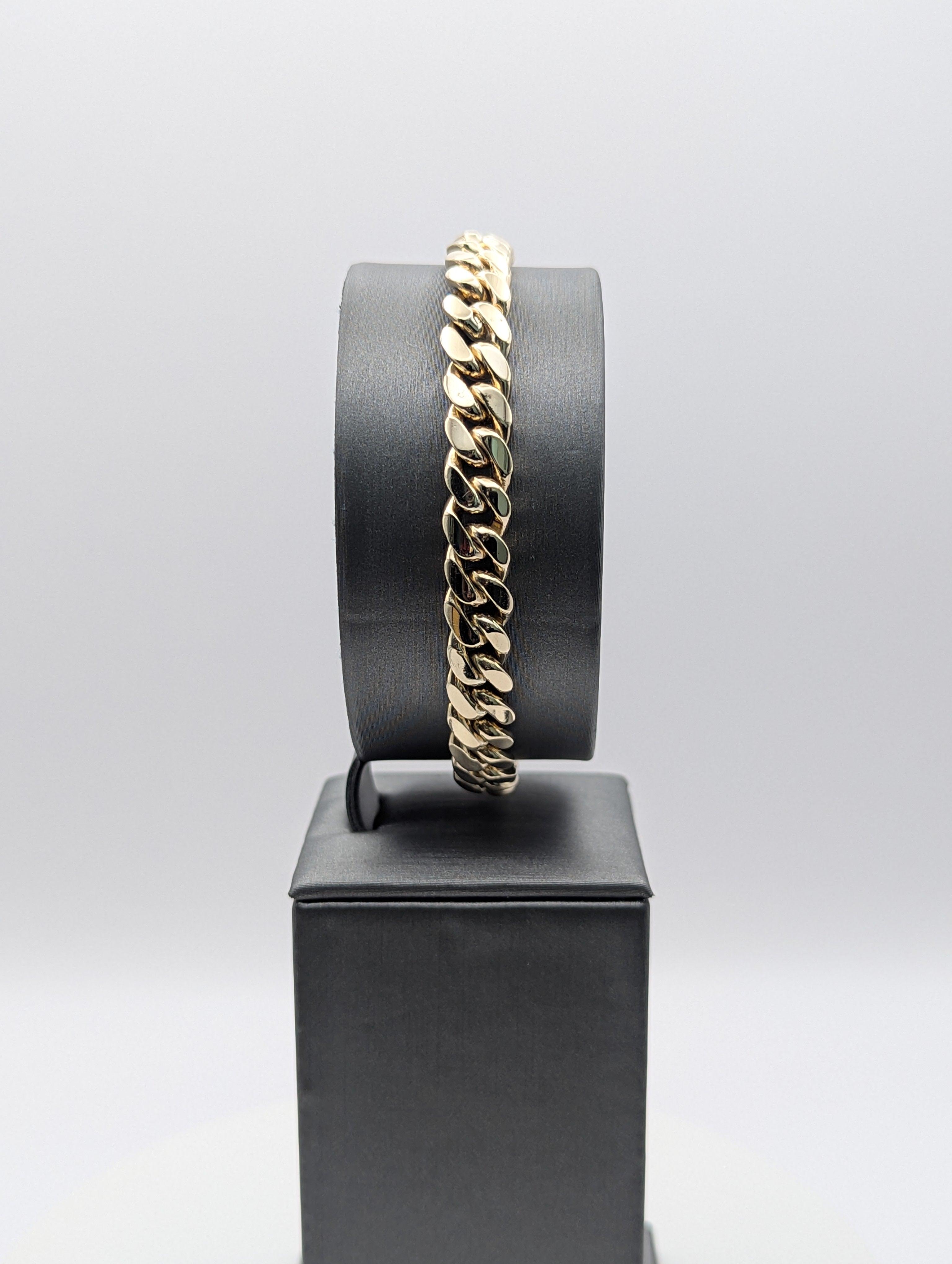 14K YG Miami Cuban Bracelet