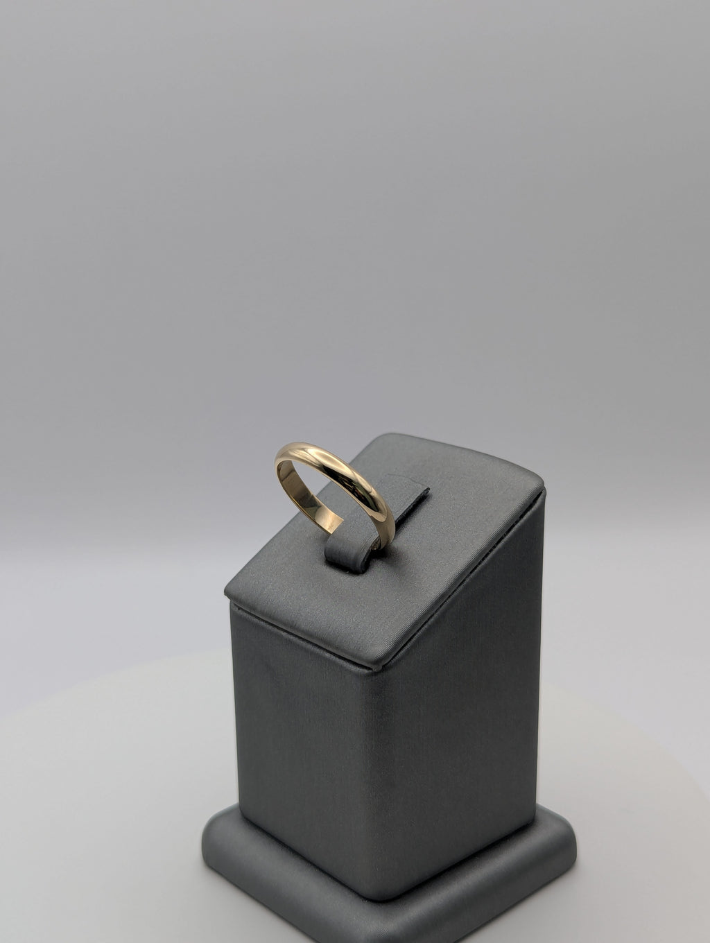 Alianza de boda de oro amarillo de 14 quilates