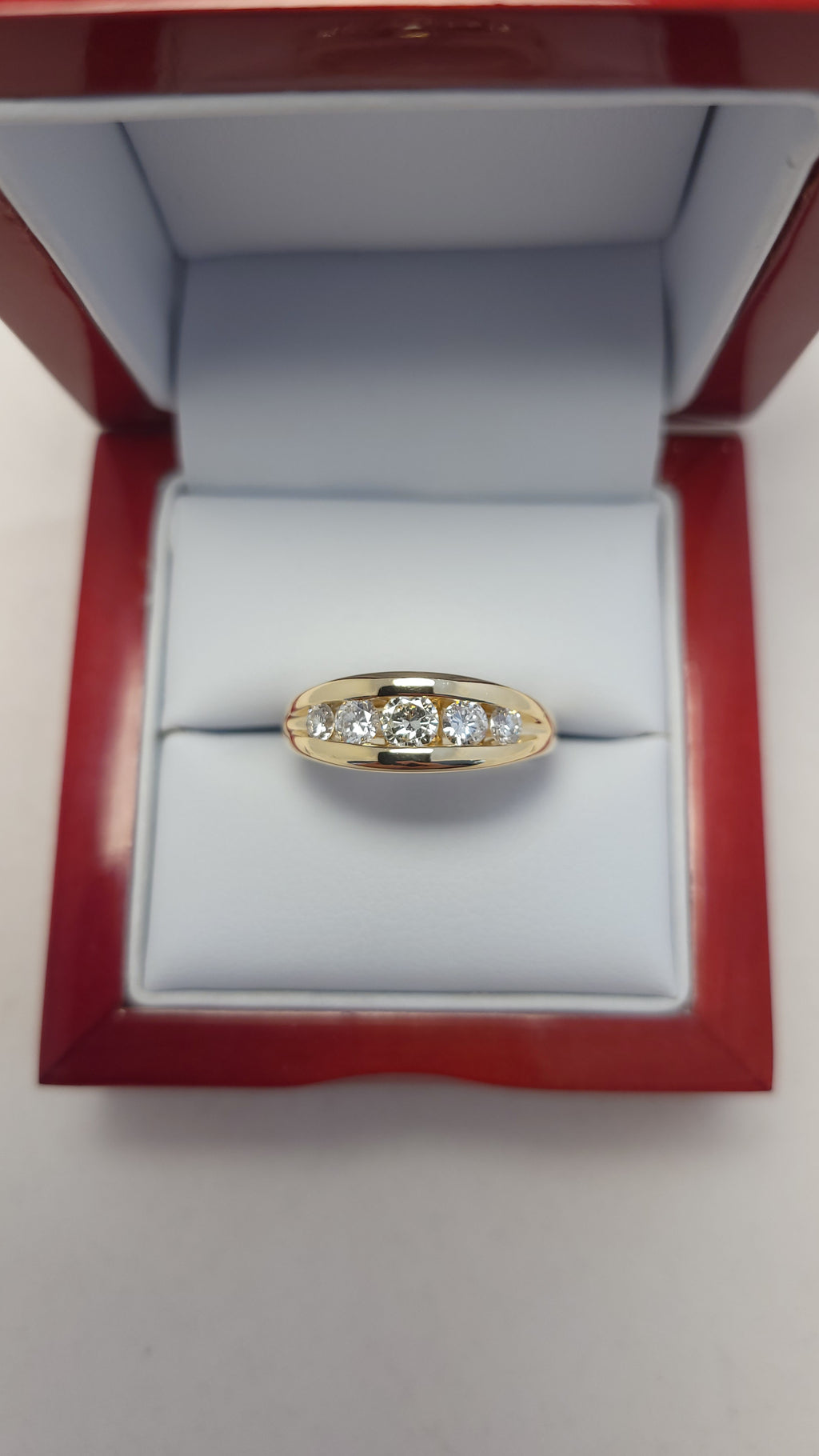 14K YG Men's Diamond Ring
