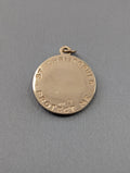 Colgante San Cristóbal de oro amarillo de 14K