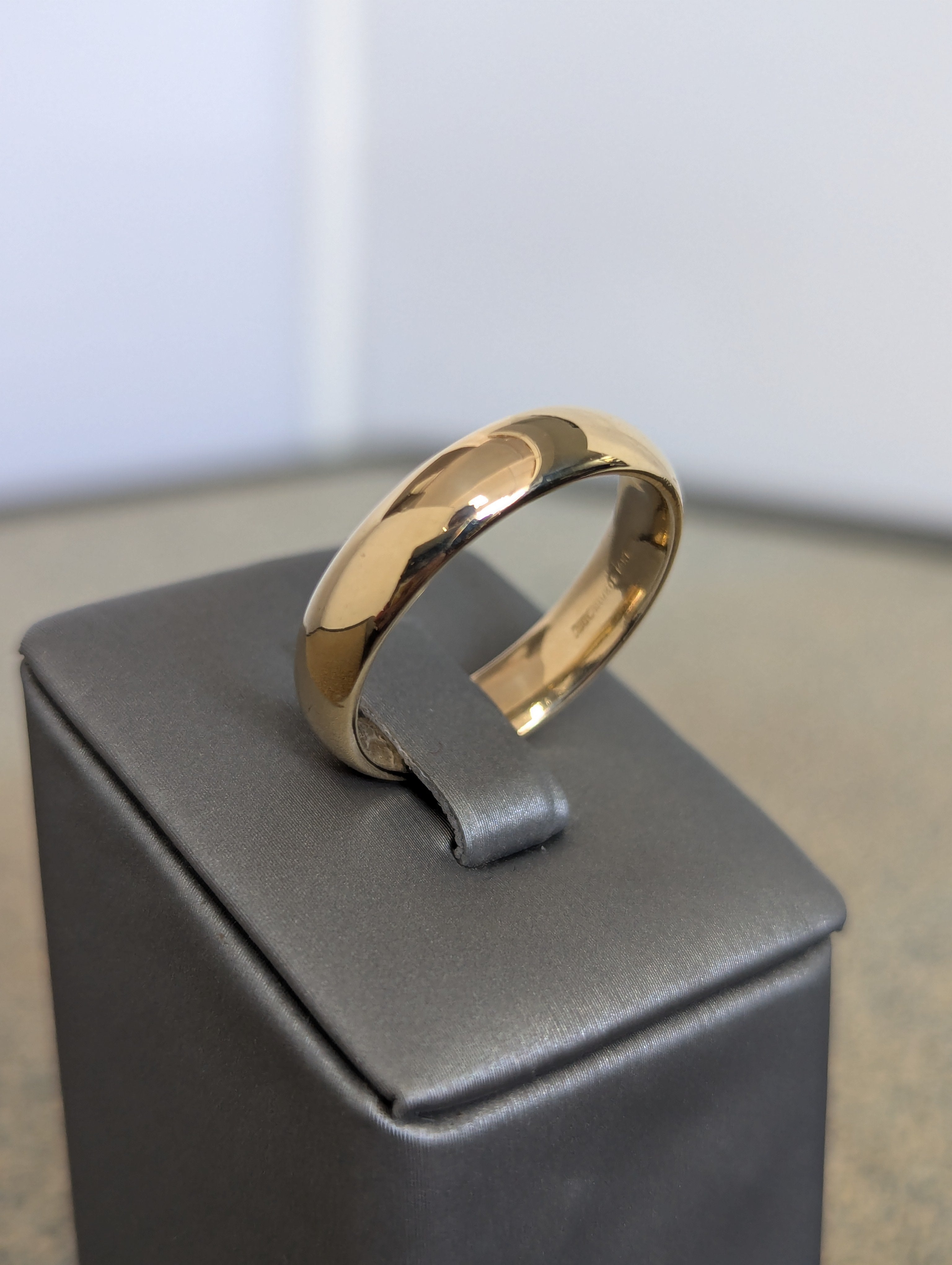 Alianza de boda de 14K