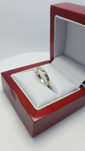 10K YG Diamond Band