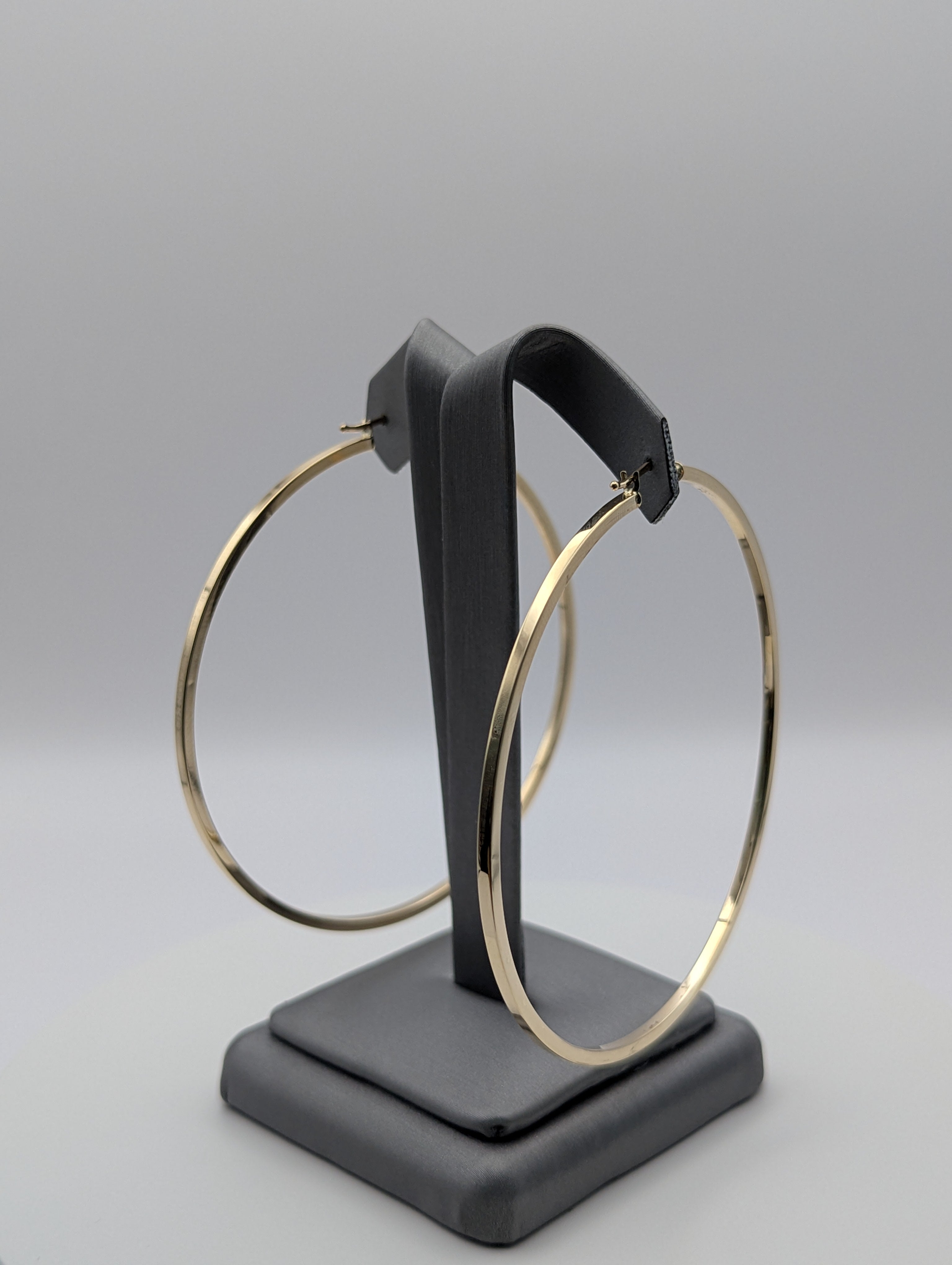 14K YG Hoops
