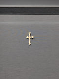 Colgante Crucifijo Tricolor de Oro de 14K