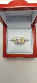 14K YG Diamond Ring