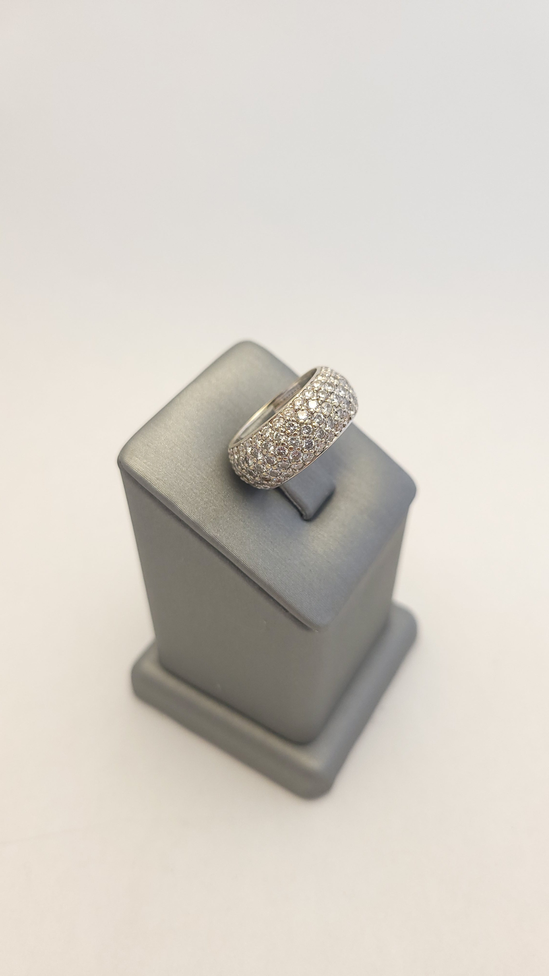 14K WG Eternity Diamond Band