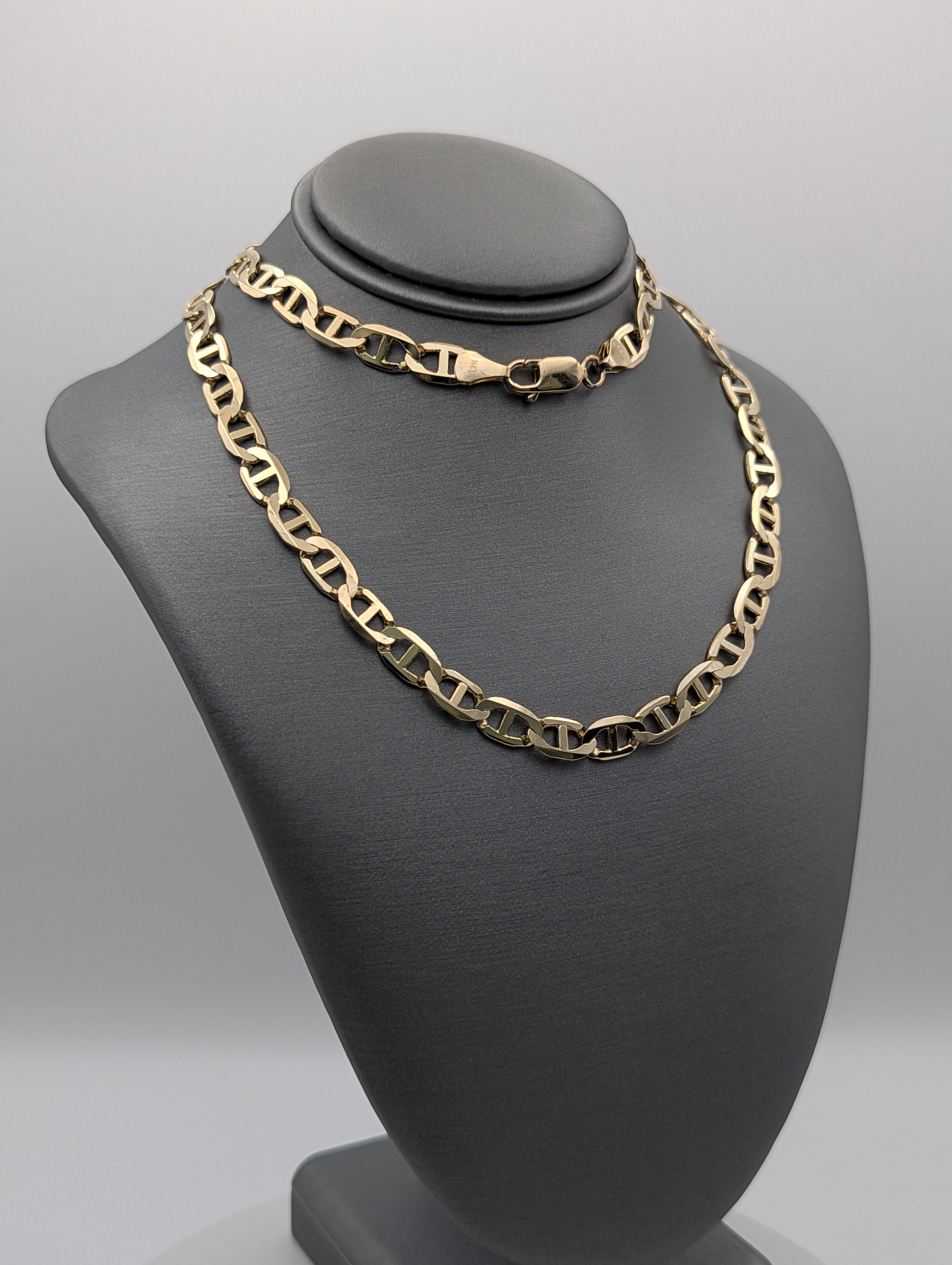 Cadena Mariner de Oro Amarillo de 14K