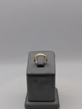 Anillo de boda de oro amarillo de 14 quilates