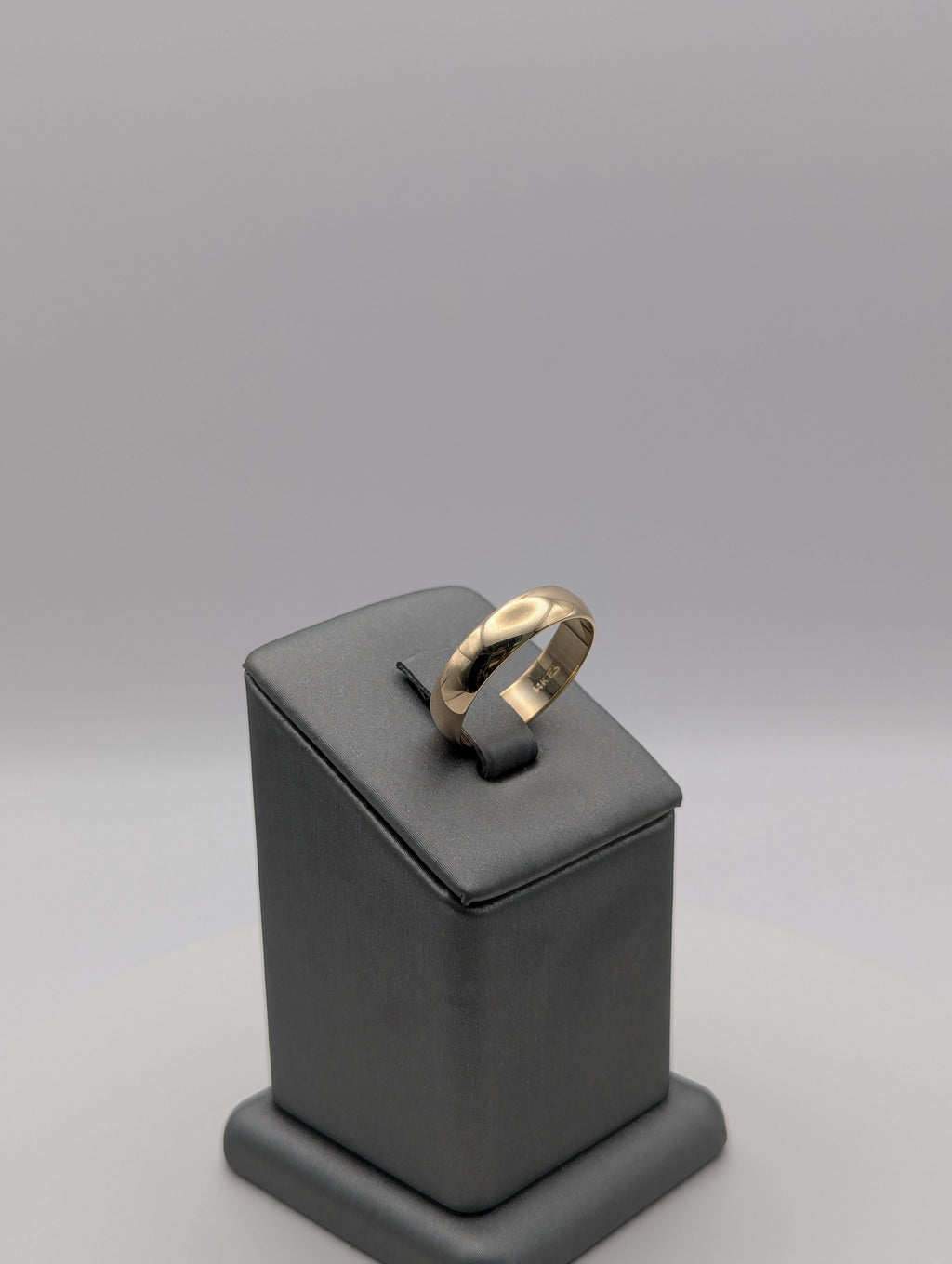 Alianza de boda de oro amarillo de 14 quilates