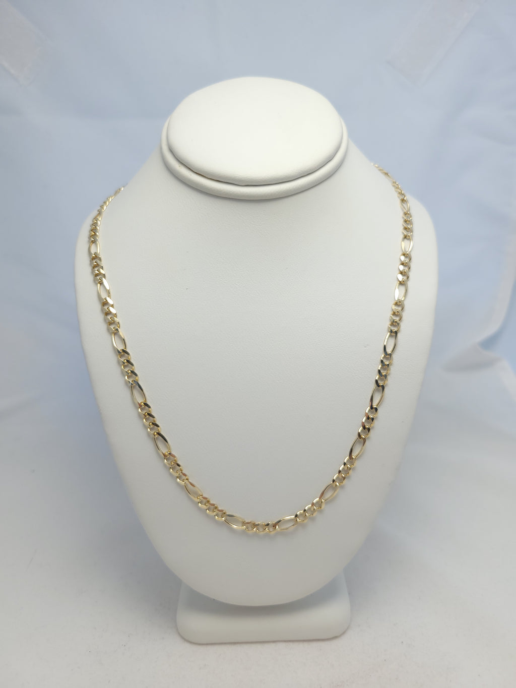 10K YG Figaro Chain