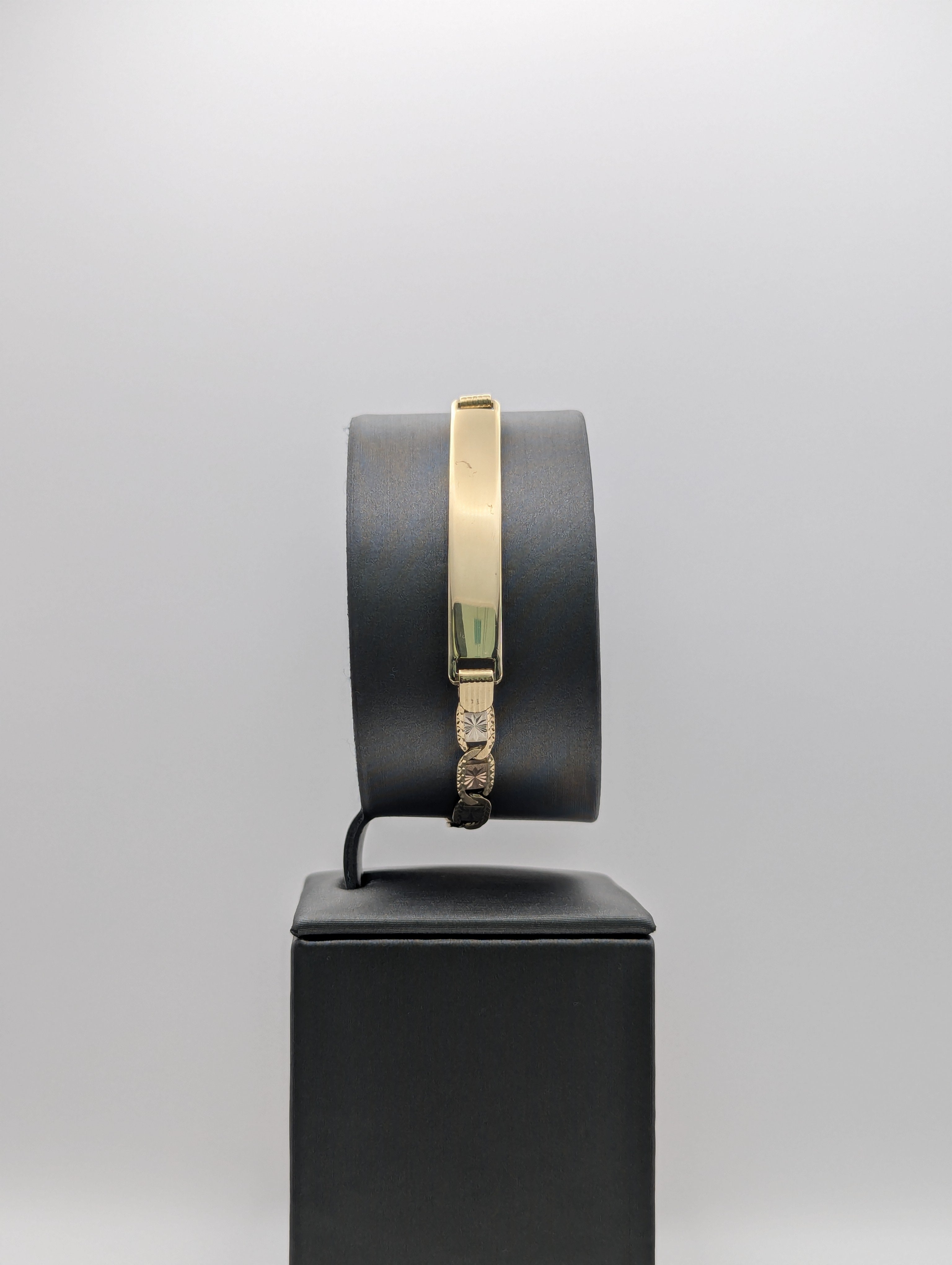 14K YG Engraveable Bracelet