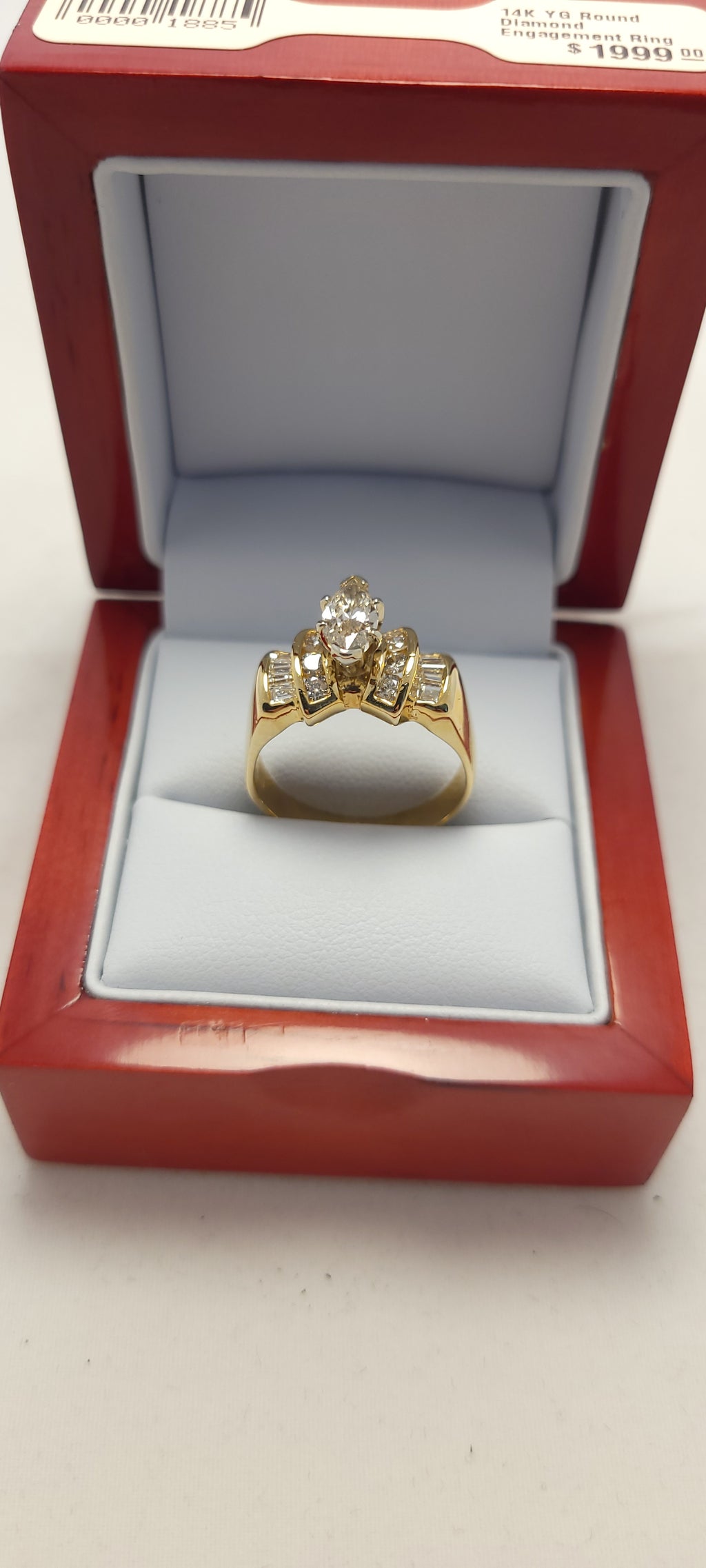 14K YG Diamond Ring