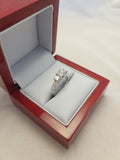 14K WG Princess Cut Diamond Ring