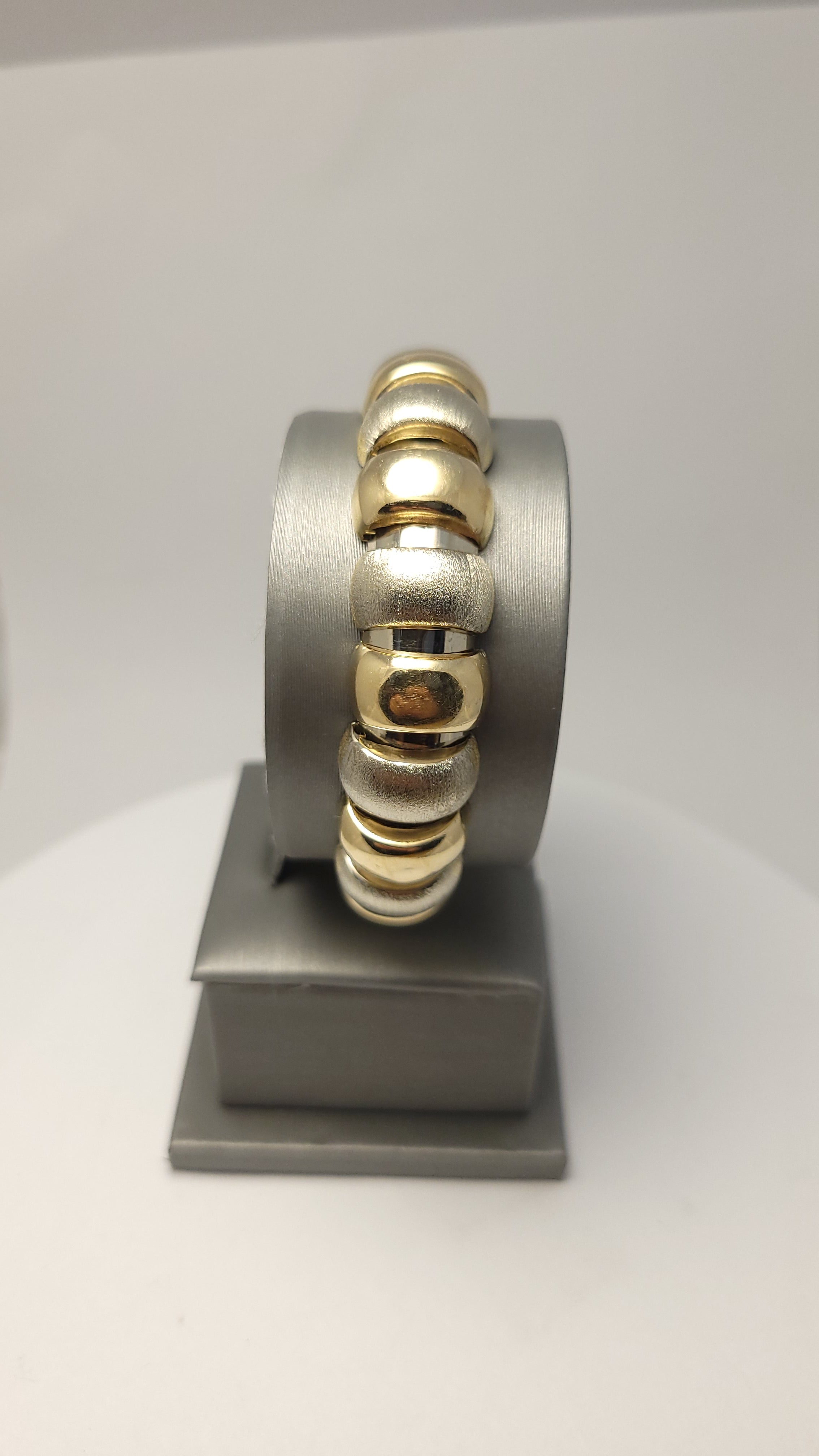Pulsera Milpiés Bicolor de 14K