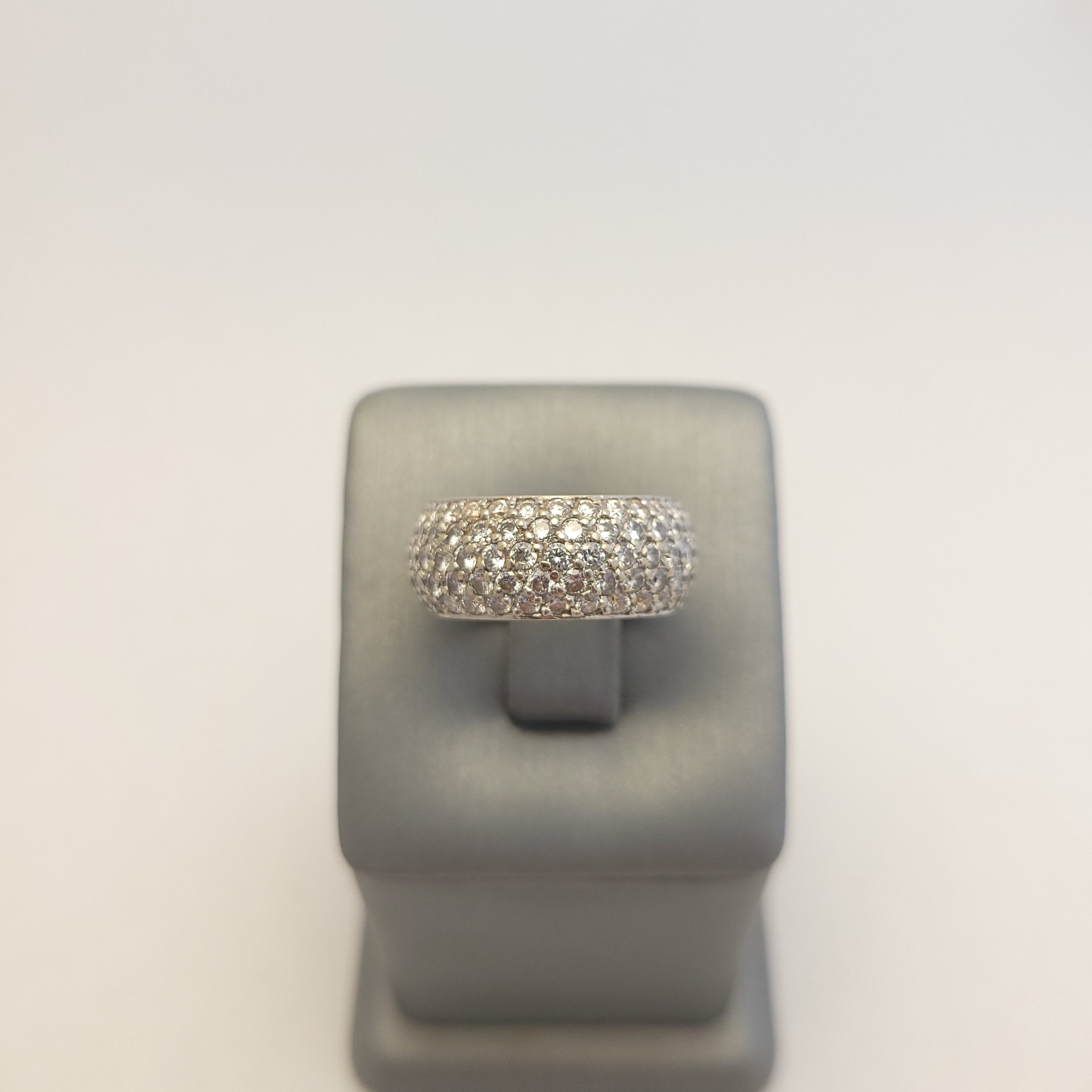 14K WG Eternity Diamond Band