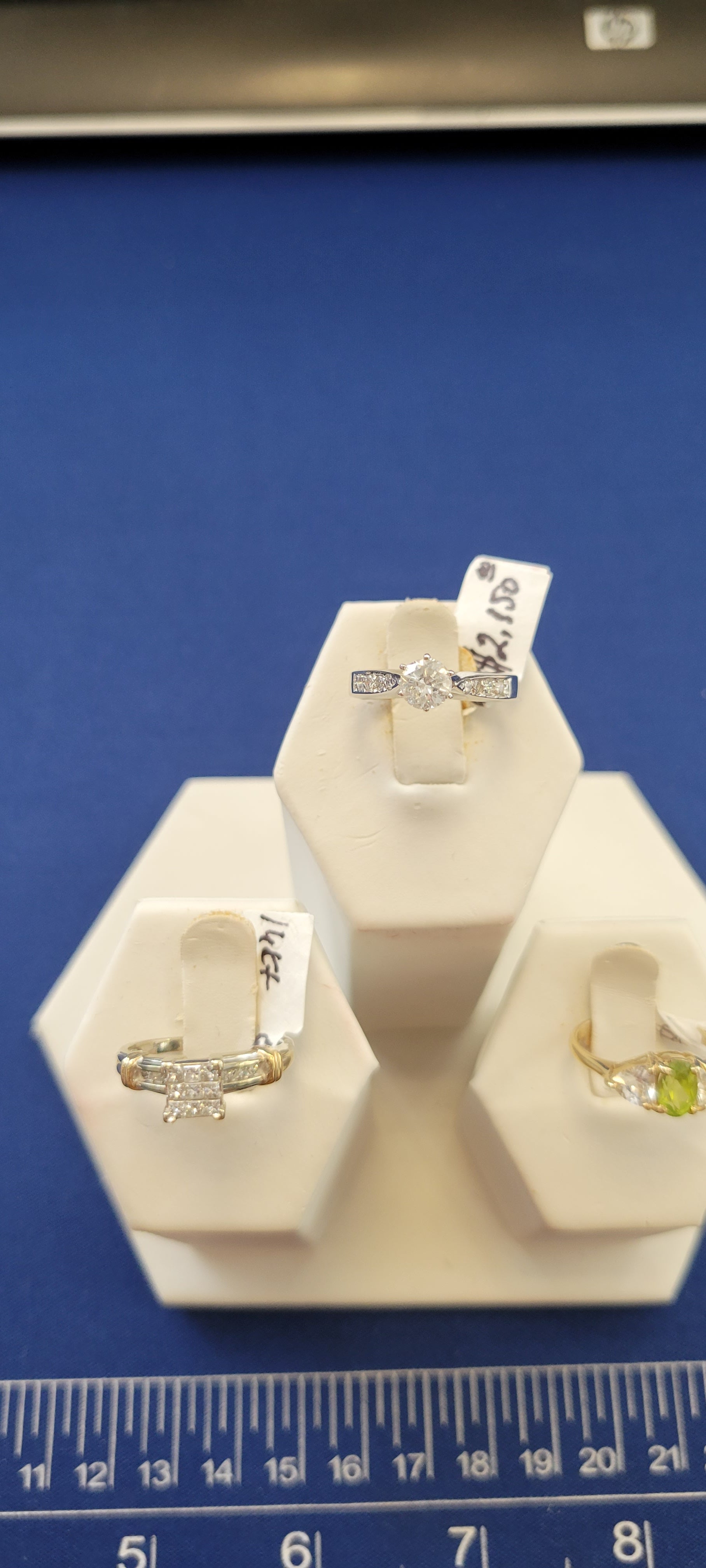 14K WG Diamond Engagement Ring