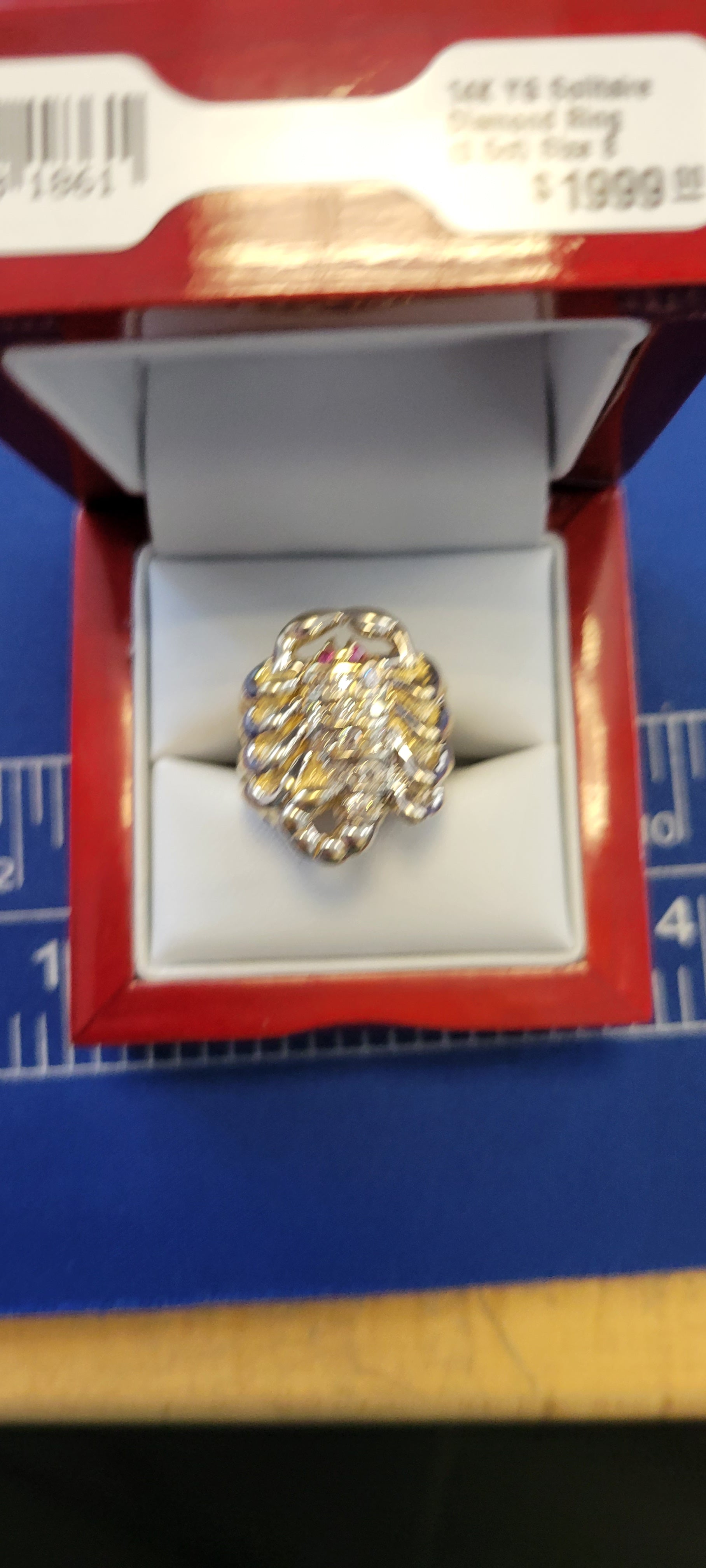 10K YG Scorpion Ring