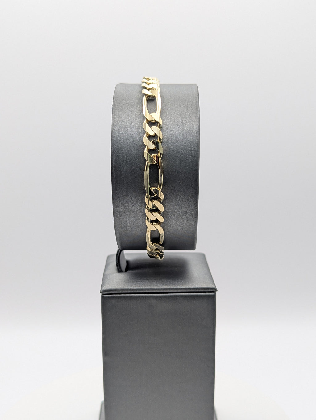 Pulsera Fígaro de oro amarillo de 14K