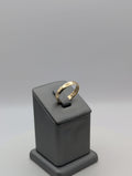 Anillo de boda de oro amarillo de 14 quilates