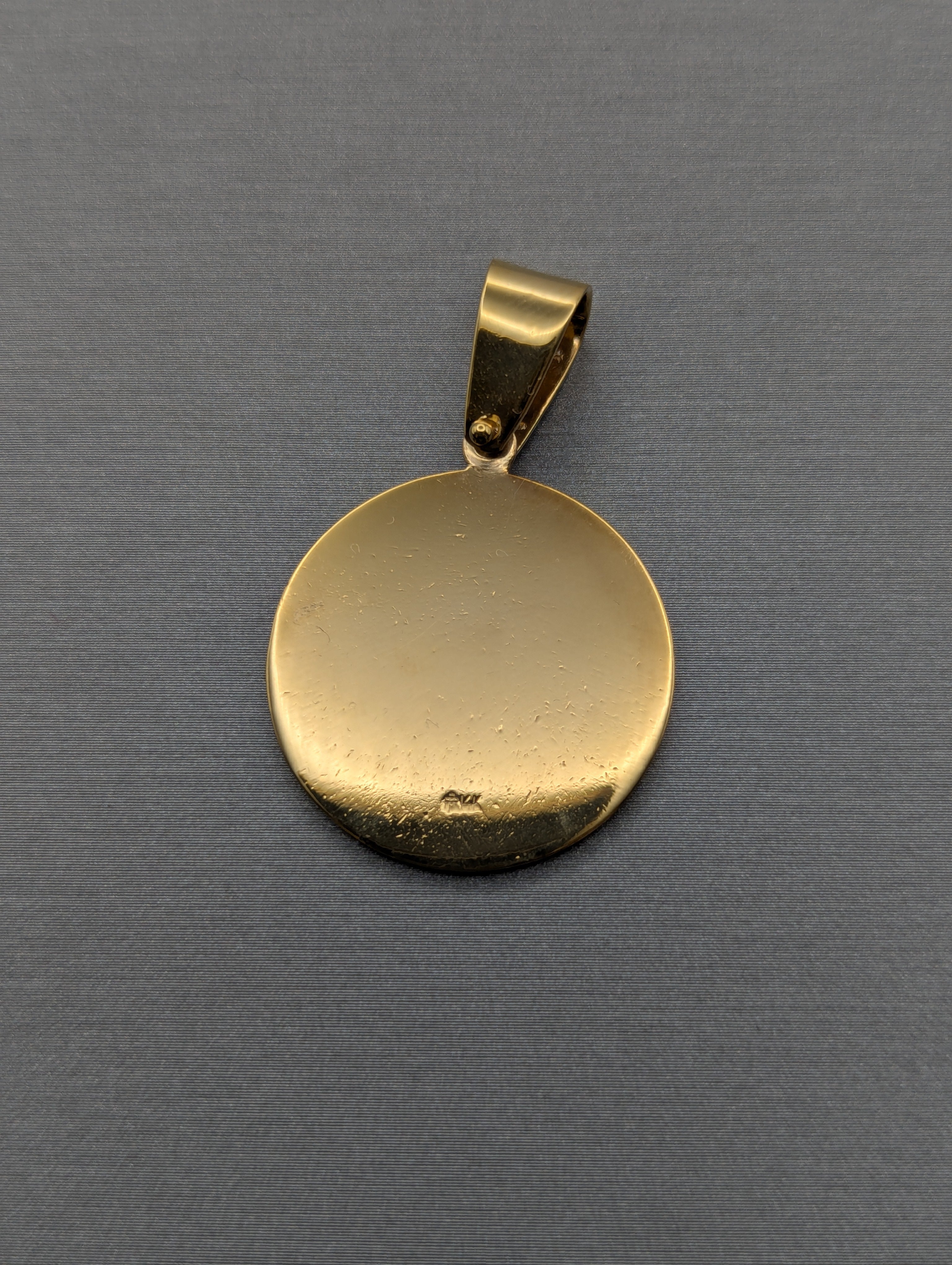 14K YG Saint Michael Pendant
