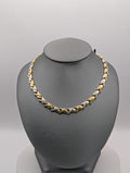 Collar XO de 10K en oro amarillo