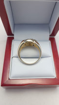 ANILLO DE ORO AMARILLO DE 14K CON DIAMANTES