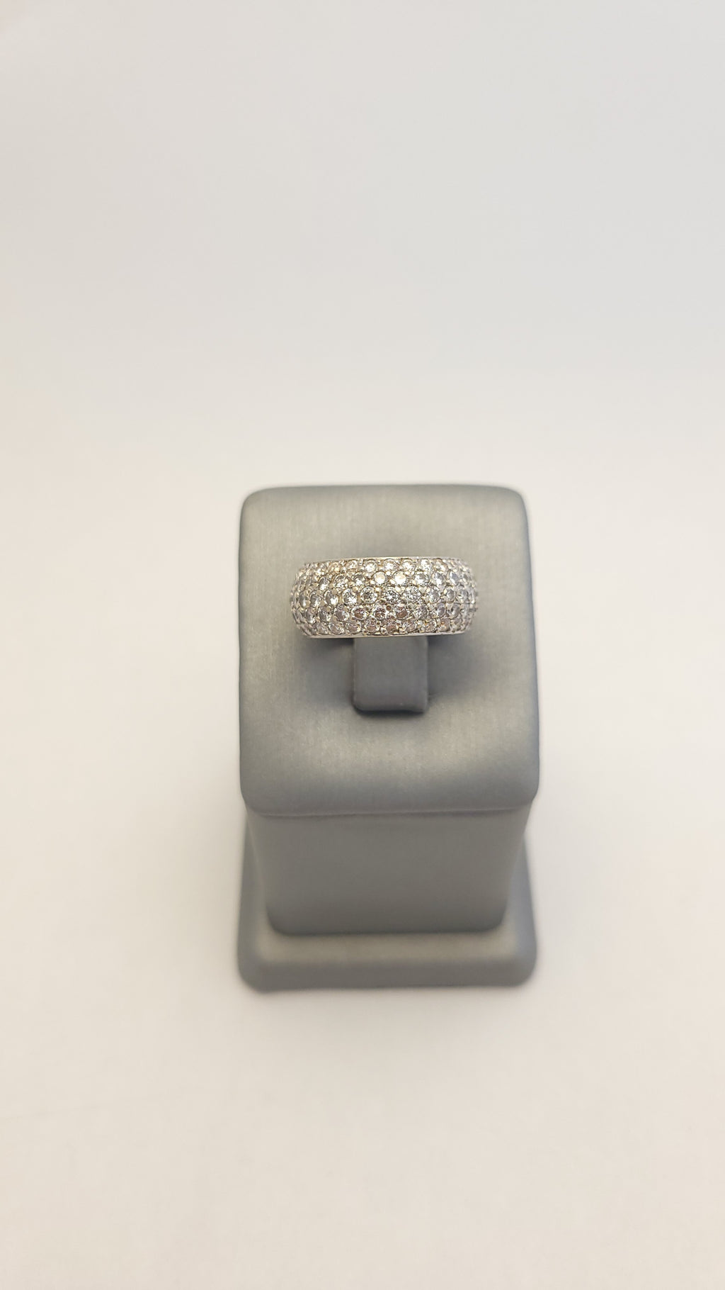 14K WG Eternity Diamond Band