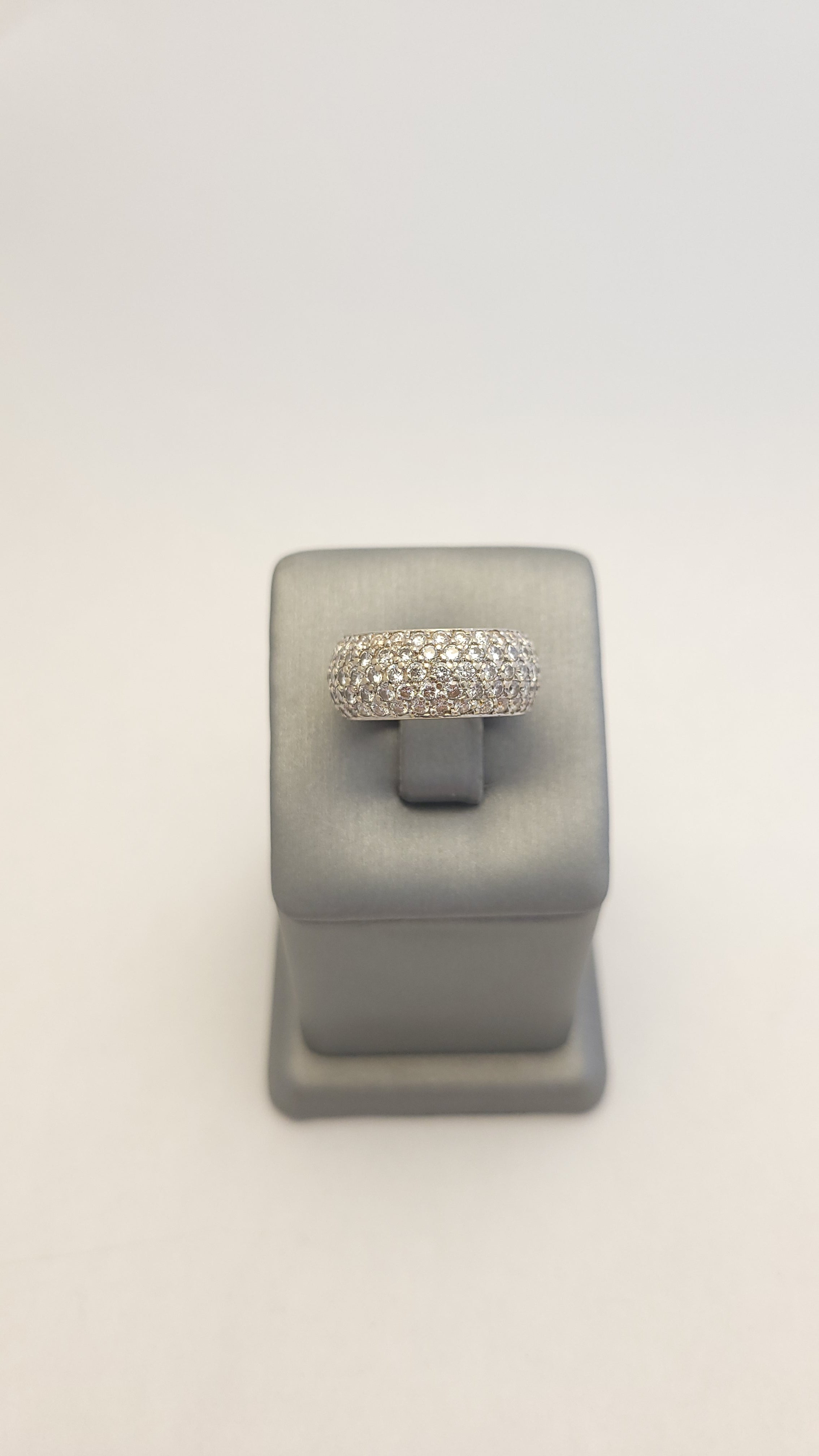14K WG Eternity Diamond Band