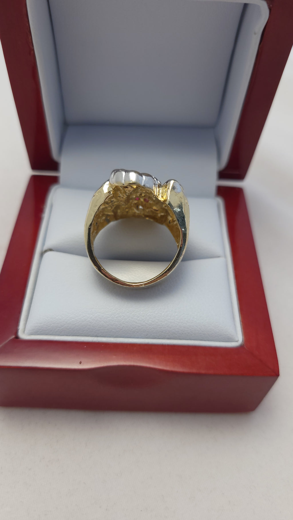 10K YG Scorpion Ring