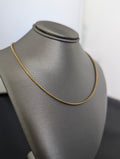 Cadena de serpiente de oro amarillo de 14 quilates