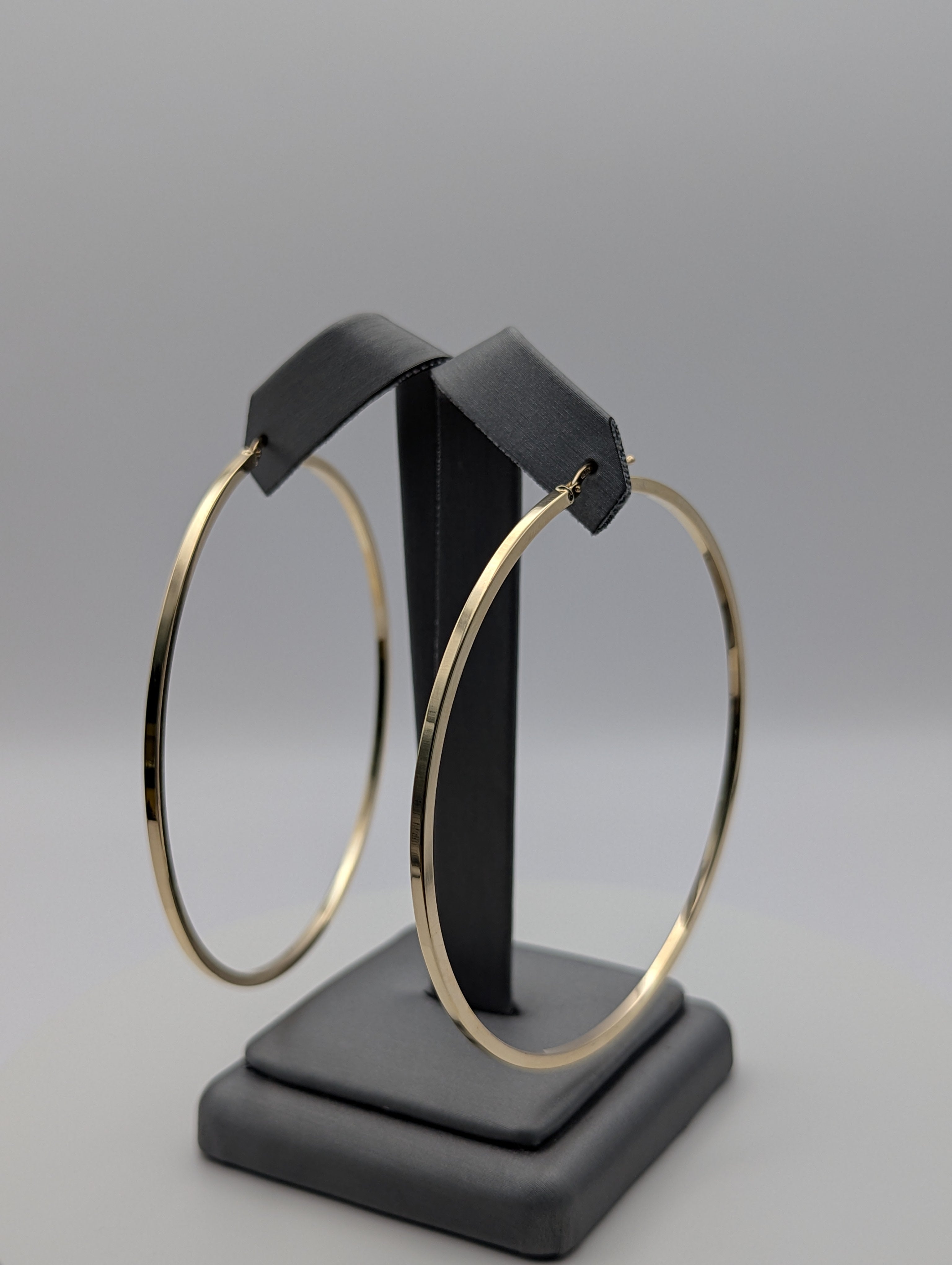 14K YG Hoops