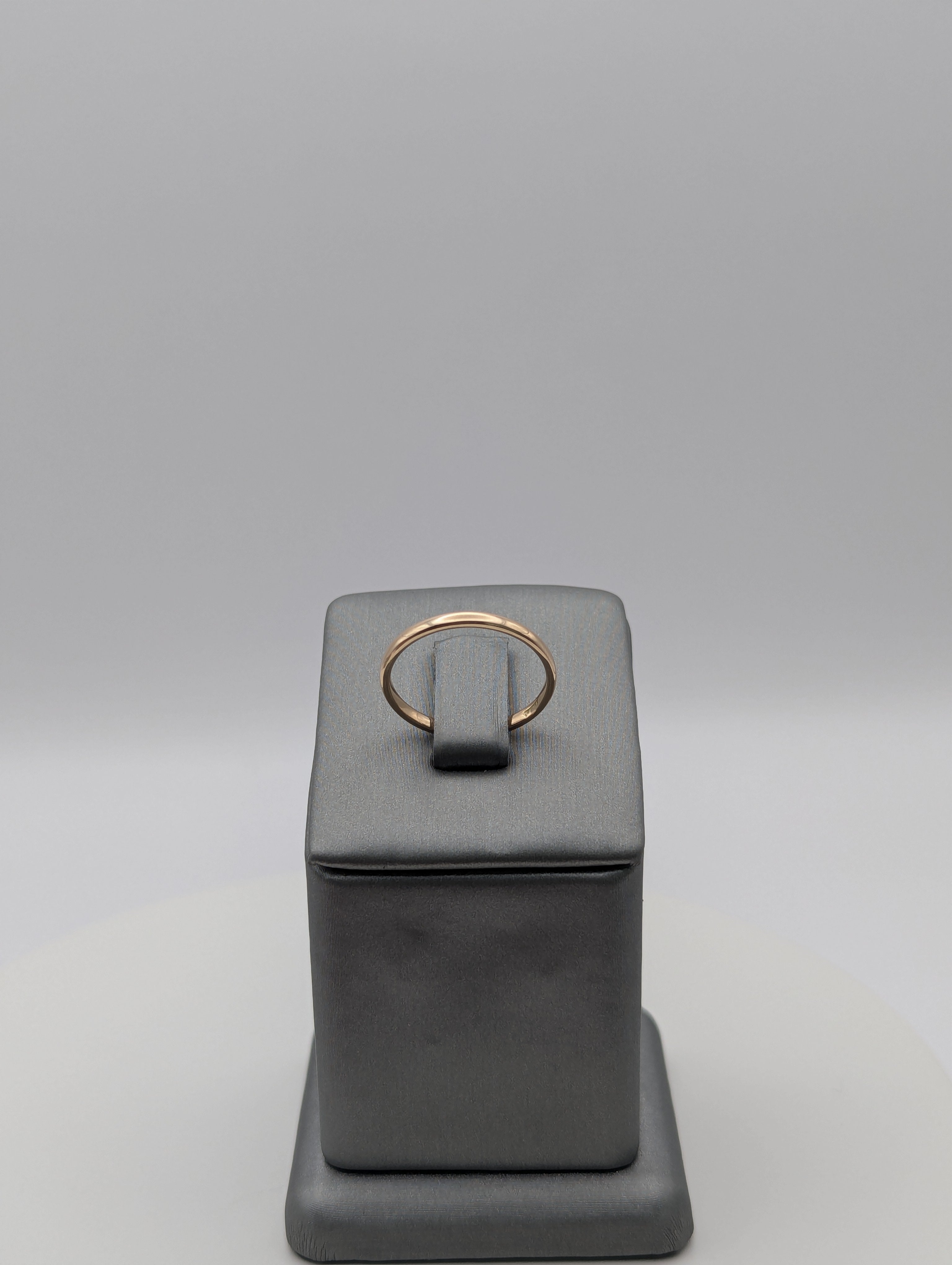 14K YG Wedding Band