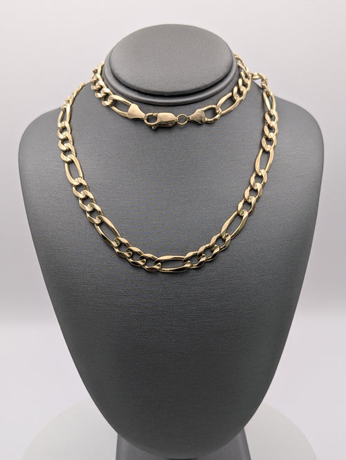 10K YG Figaro Chain