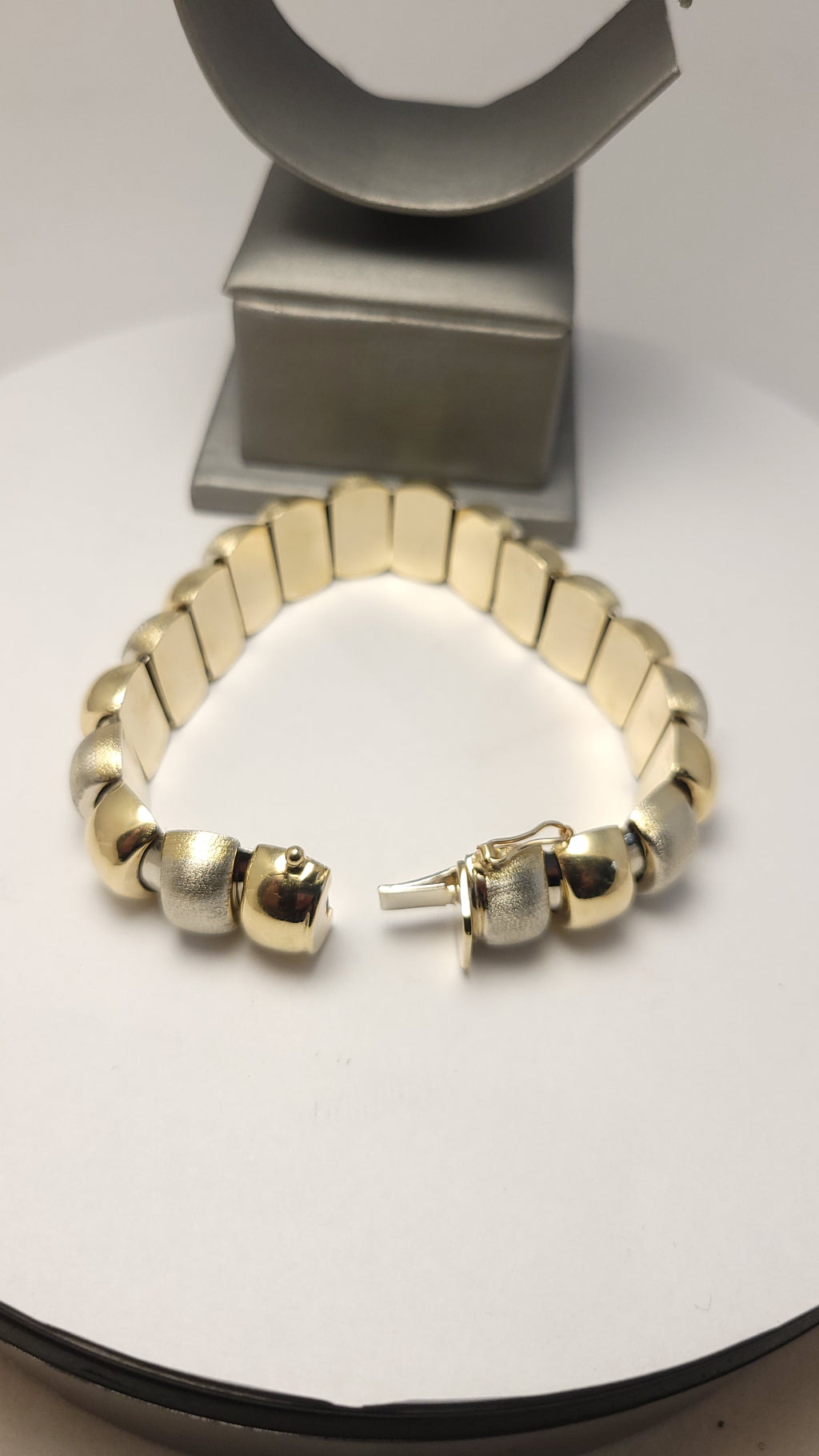 Pulsera Milpiés Bicolor de 14K