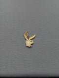Colgante de Conejita Playboy de Oro Amarillo de 14K