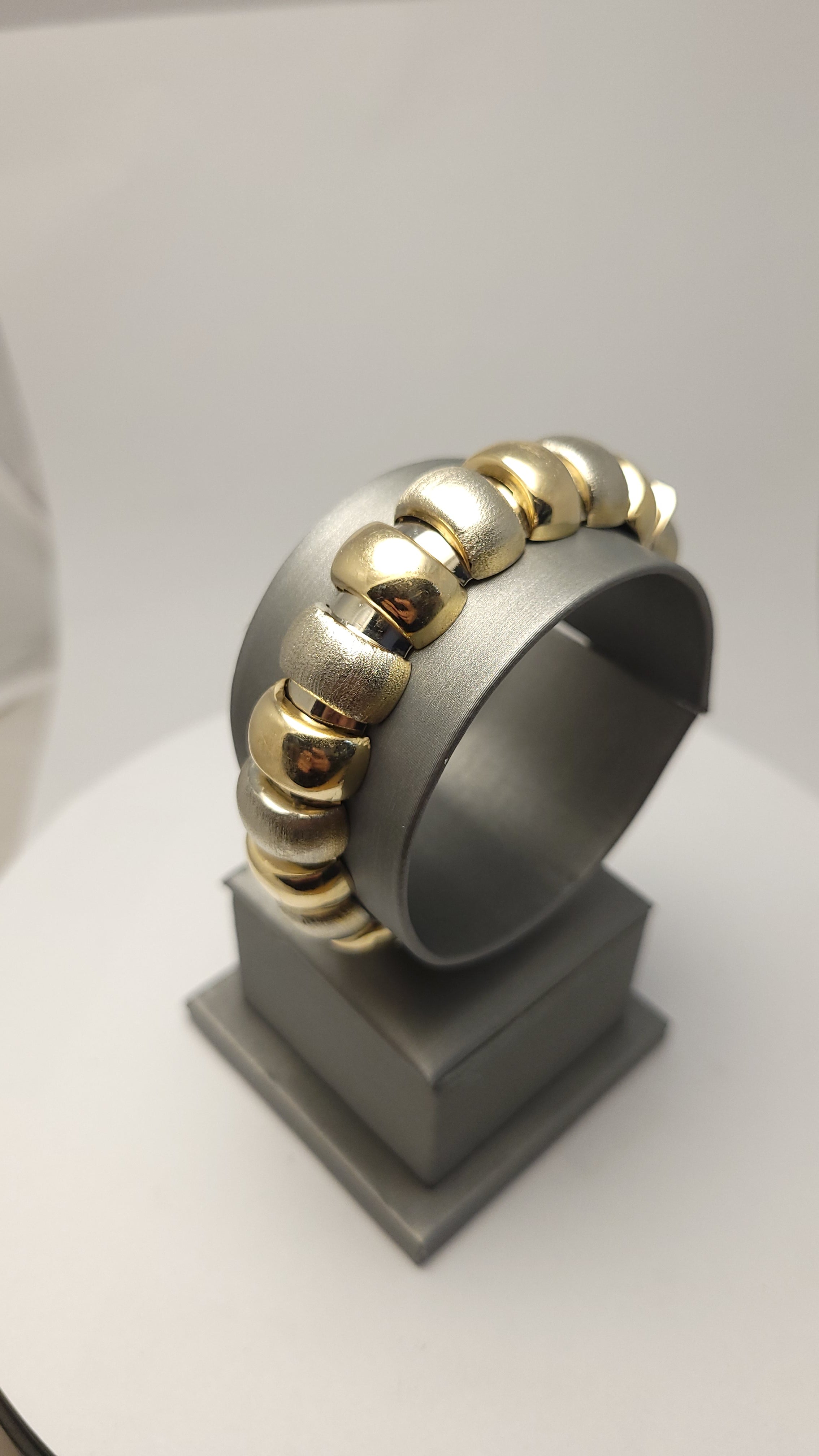 Pulsera Milpiés Bicolor de 14K