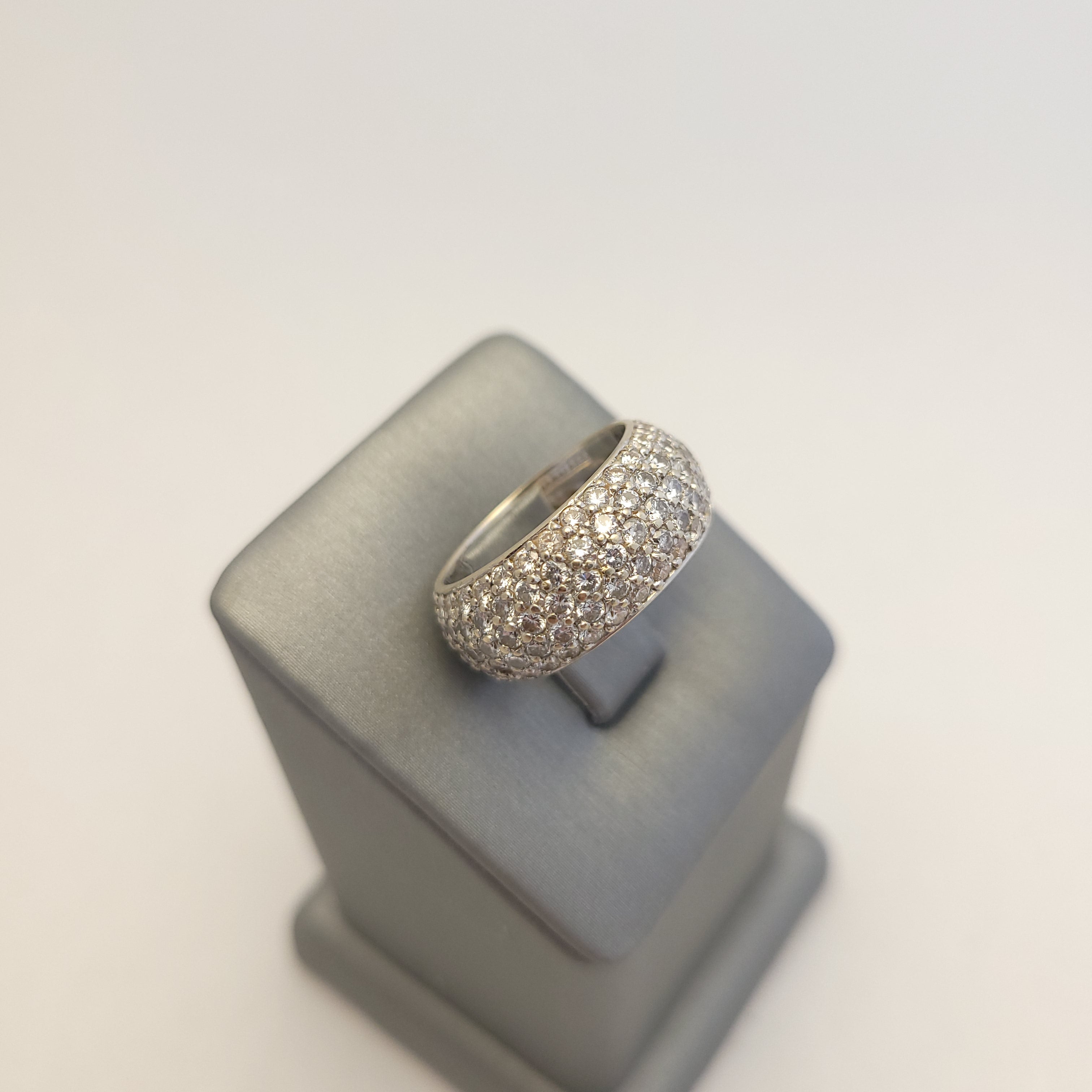 14K WG Eternity Diamond Band